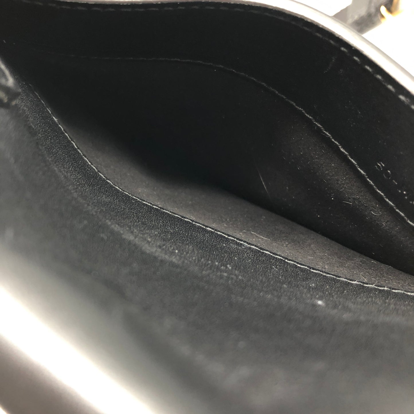 Christian Dior Smooth Black Leather Saddle Waist Belt Bag