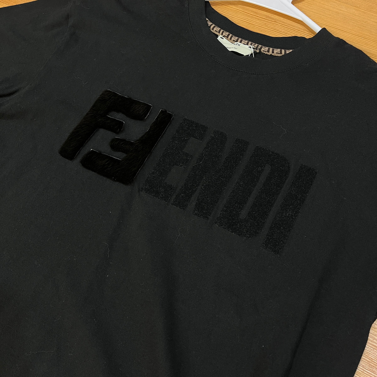Fendi Black  Short Sleeve T-shirt Size XS