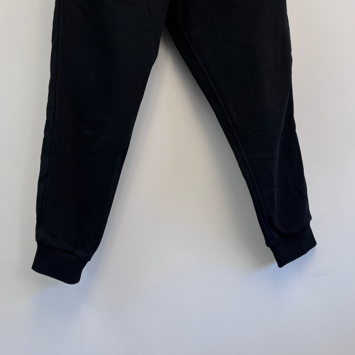 Burberry Black Side Check Stripe Jogger Pants Size S