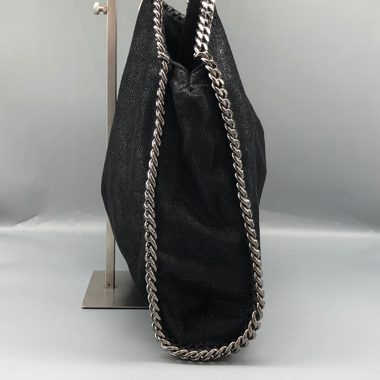 Stella McCartney Falabella Black Chain Shoulder Bag