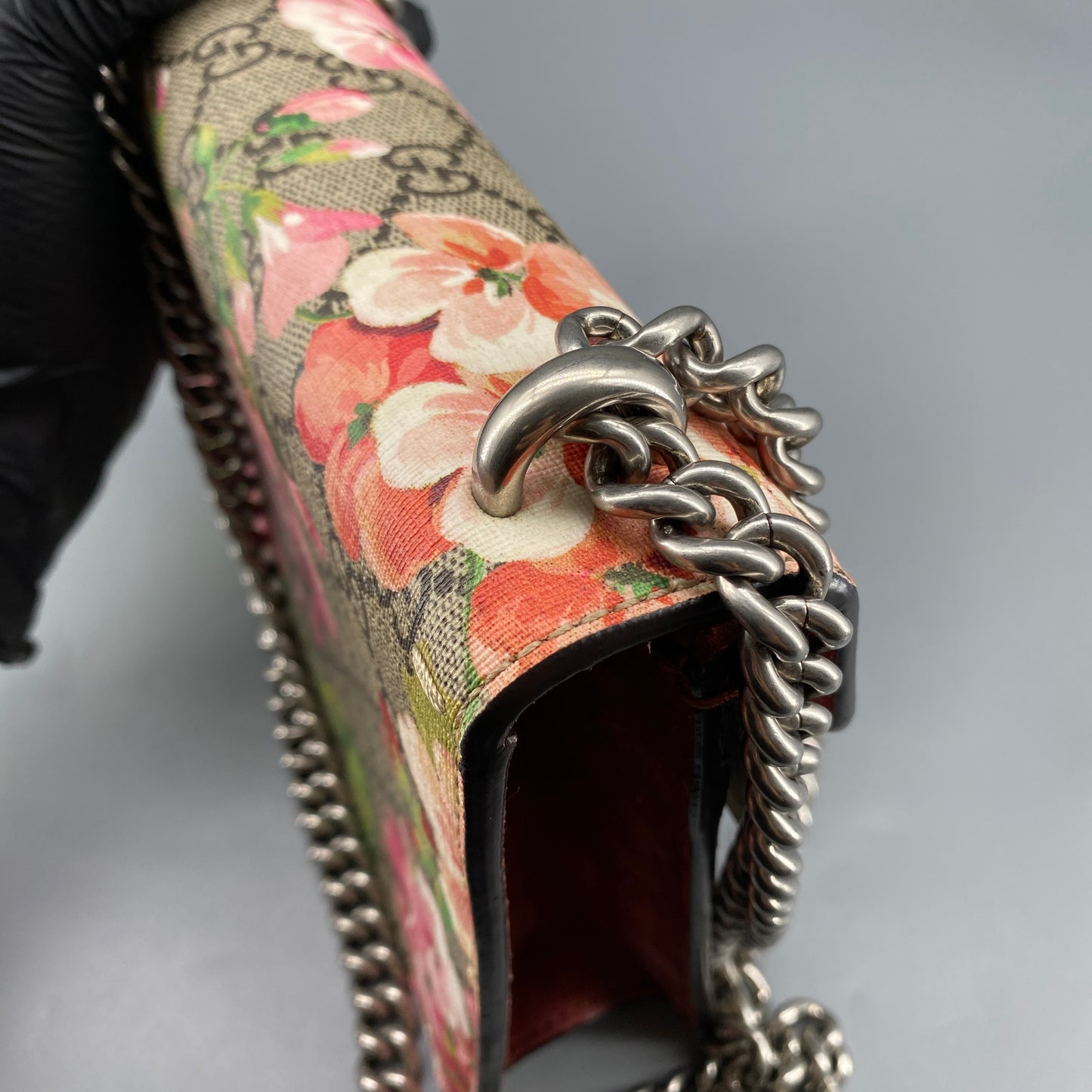 Gucci Dionysus GG Blooms Beige Floral Print Shoulder Bag