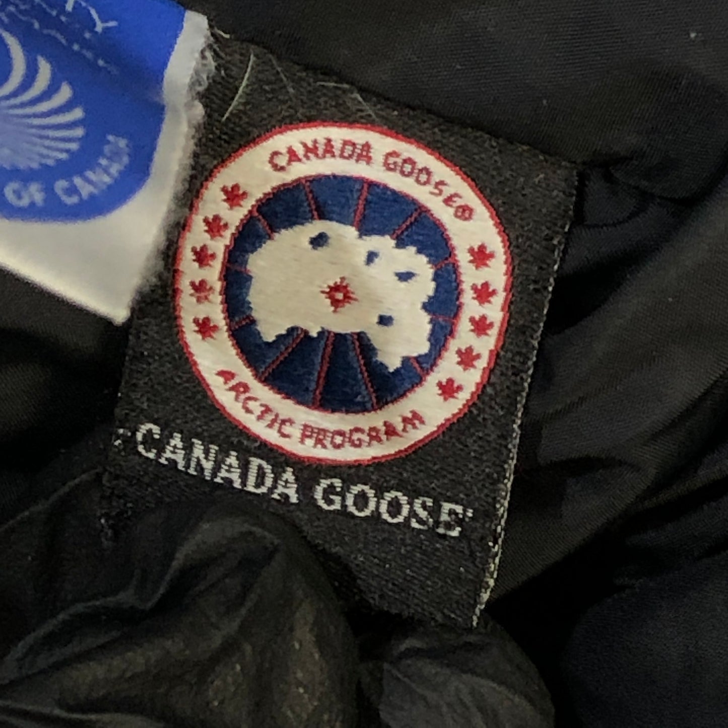 Canada Goose Black Mid-Length Fur Hood Parka Size S