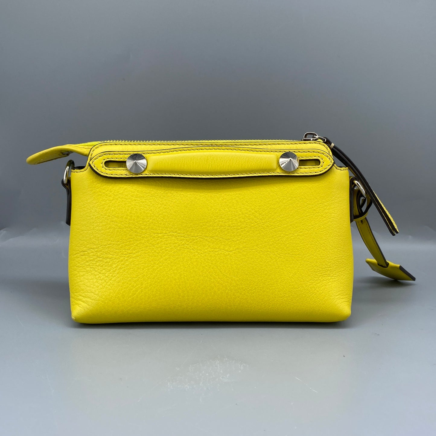 Fendi Yellow Leather By The Way Crossbody Bag