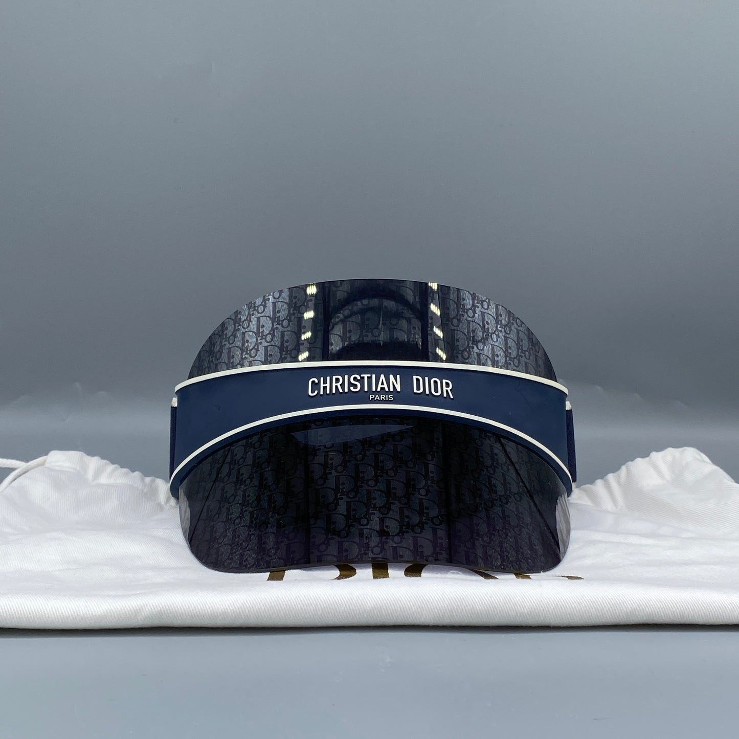 Christian Dior Navy Logo Visor