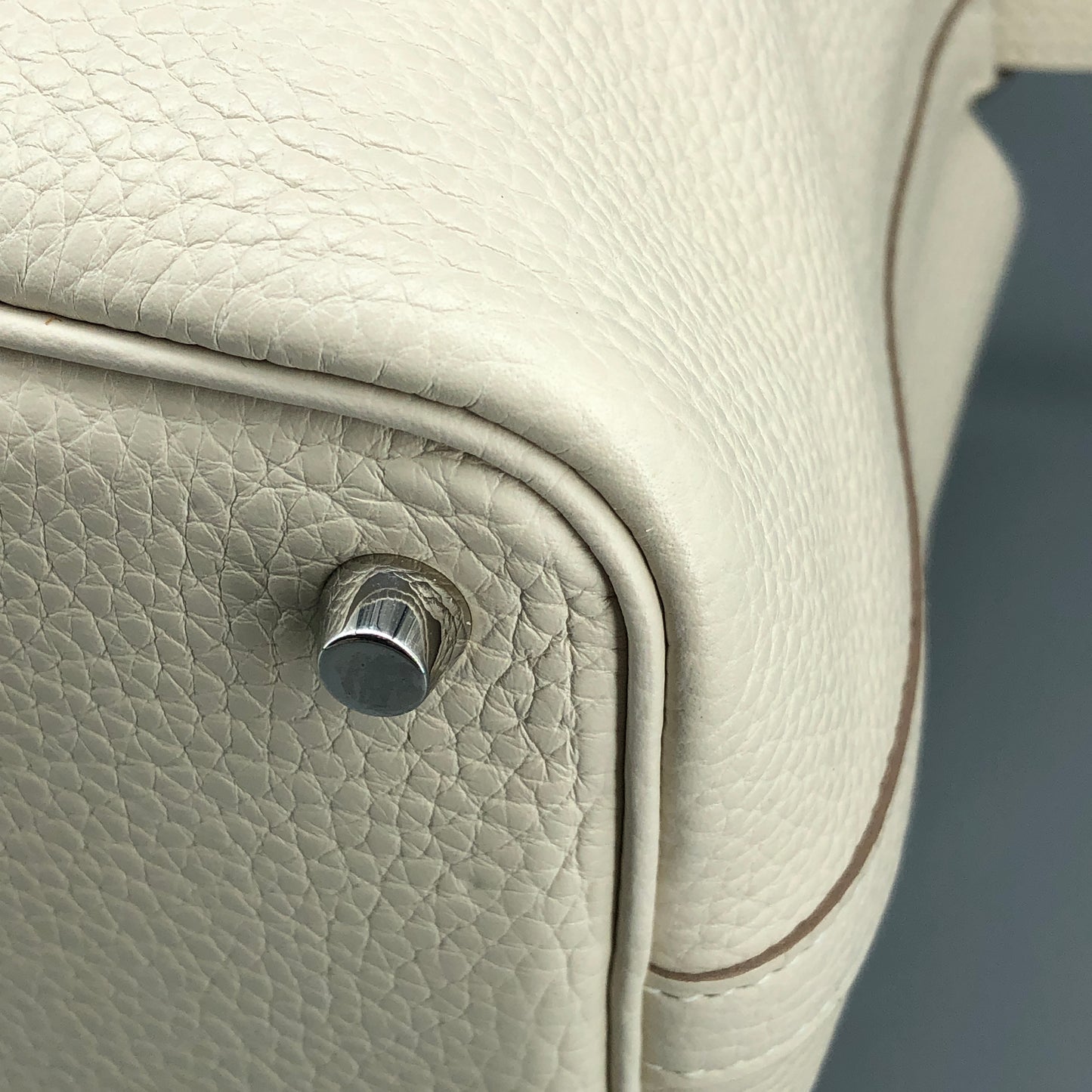 Hermes 2017 Picotin Lock 18 Handbag Cream