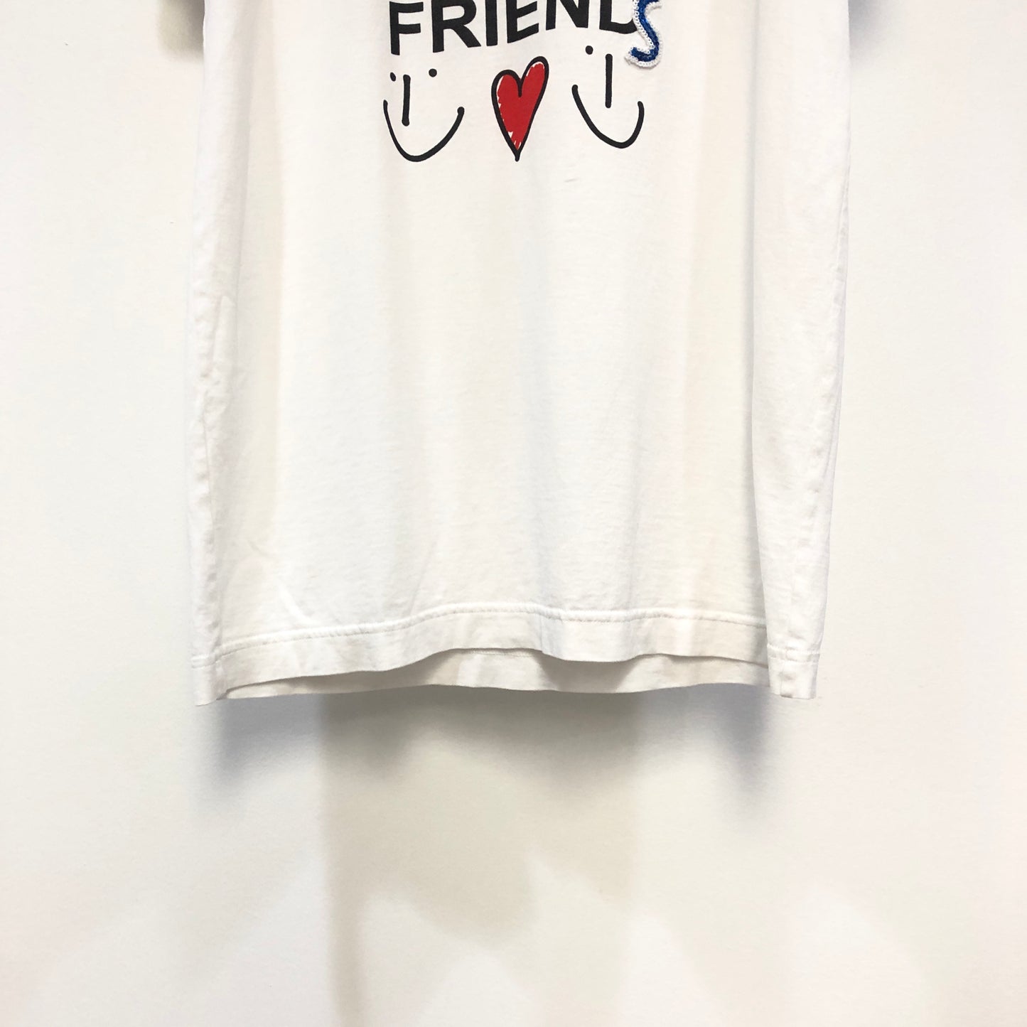 Dolce & Gabbana White Short‑Sleeve Printed T‑Shirt Size 36