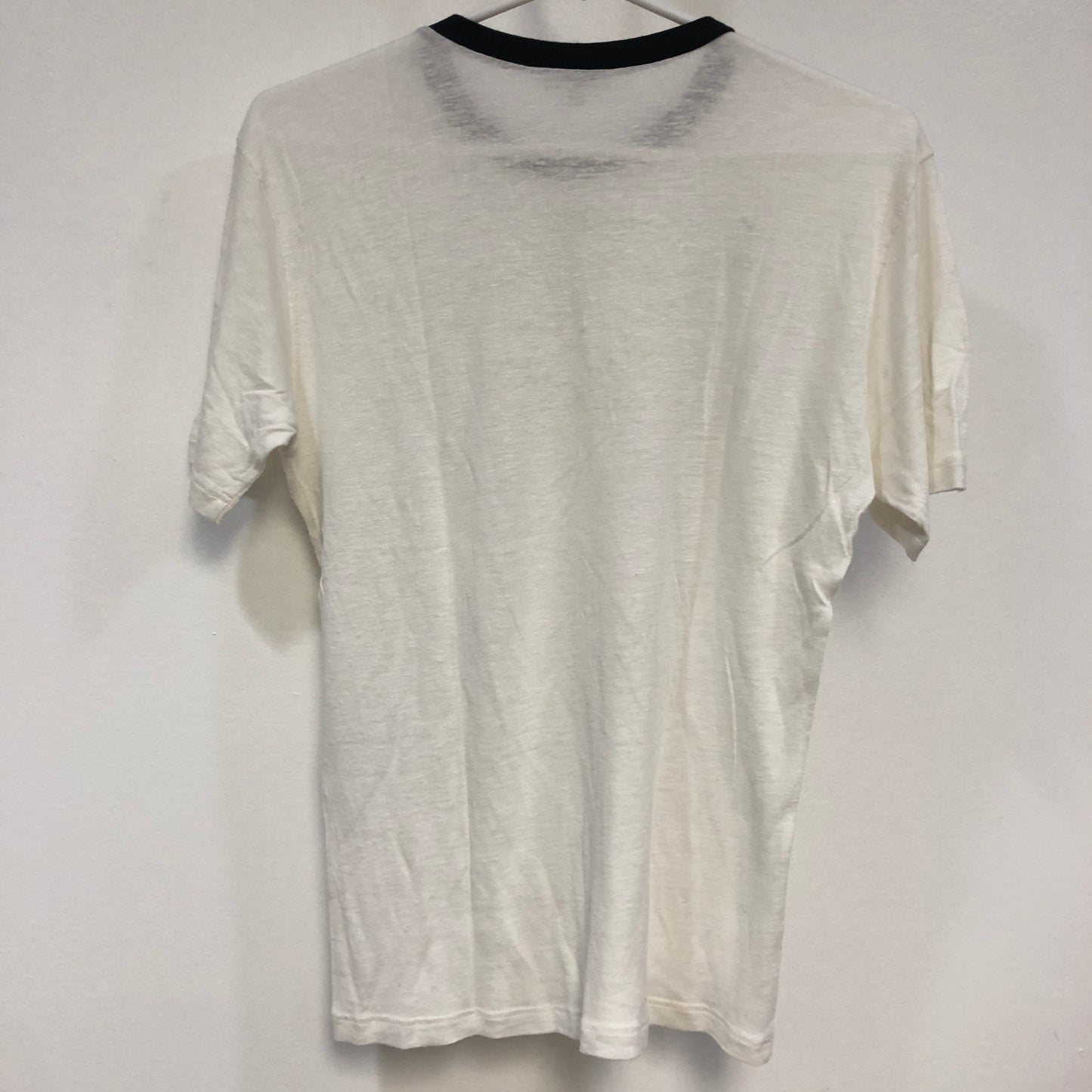 Chanel Clock Motif Short Sleeve T-Shirt Size 36 White & Black