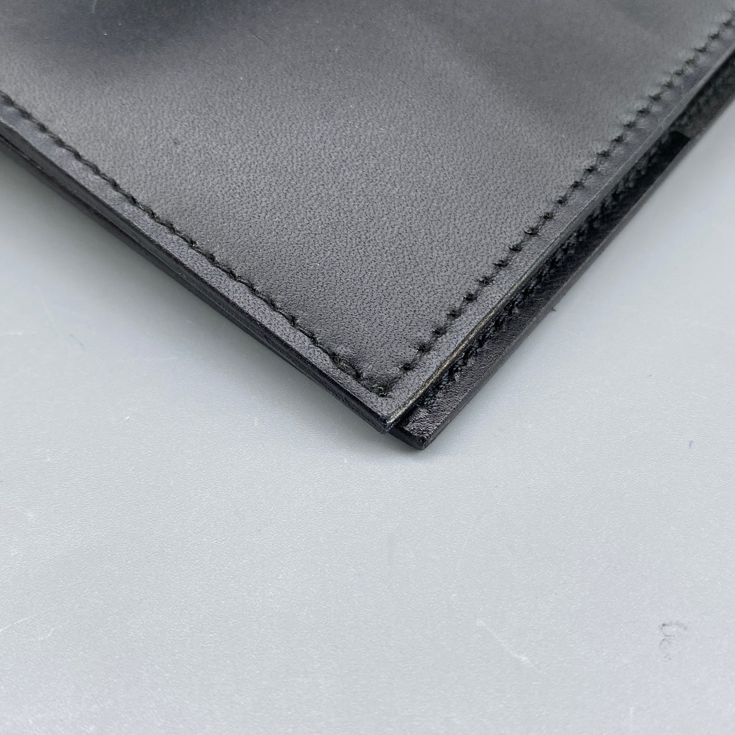 Ferragamo Black Smooth Leather Bi-fold Wallet