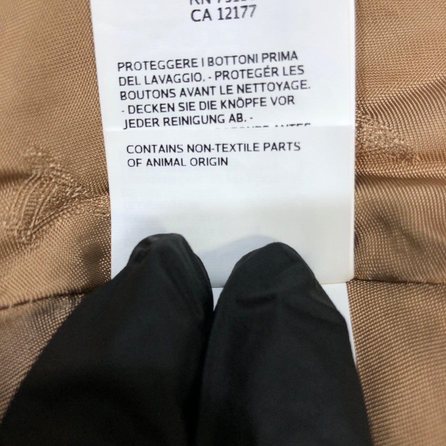 Max Mara Brown Teddy Wool Cape