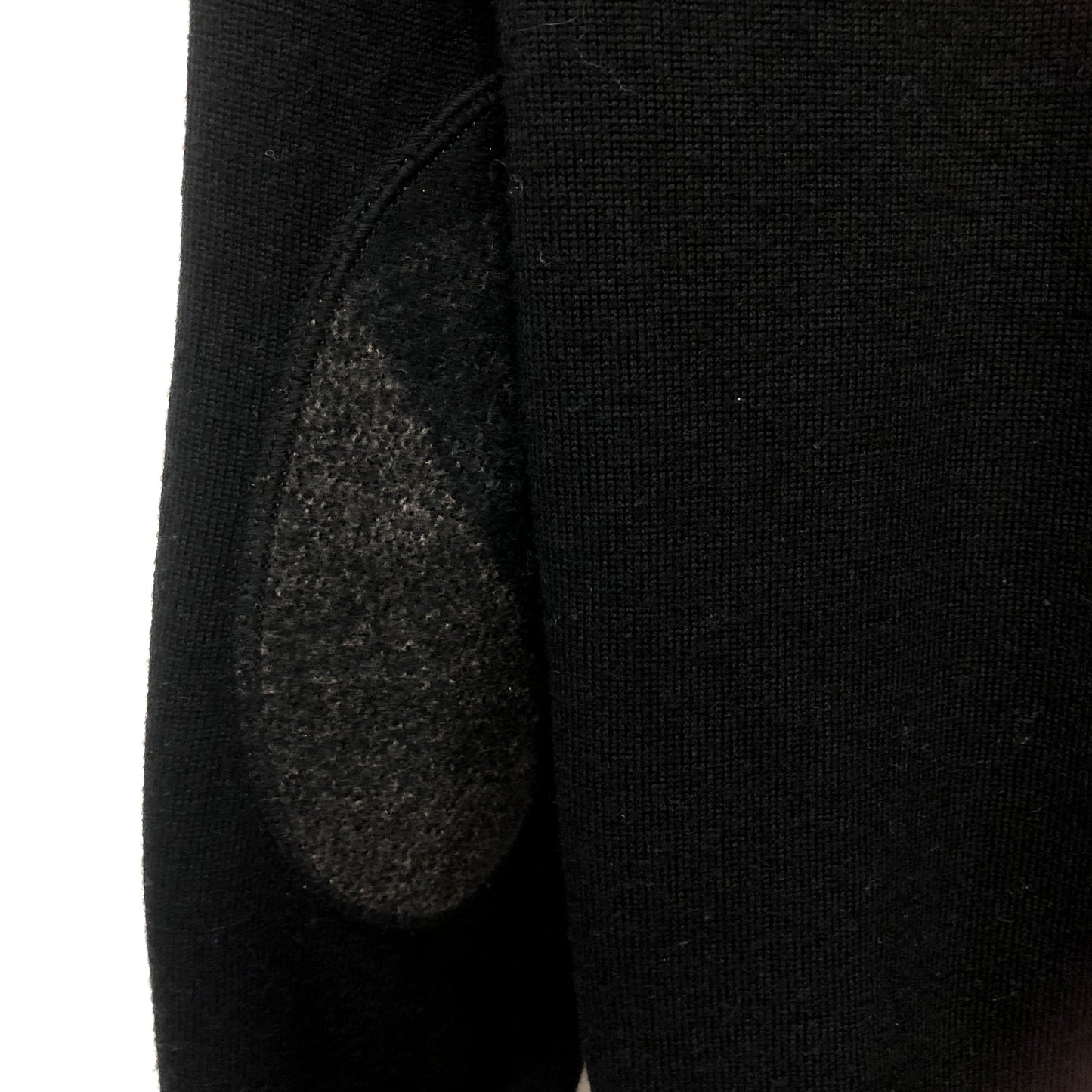 Burberry Brit Crew Neck Wool Knit Sweater Size M Black P2P 19.5-22 Inches