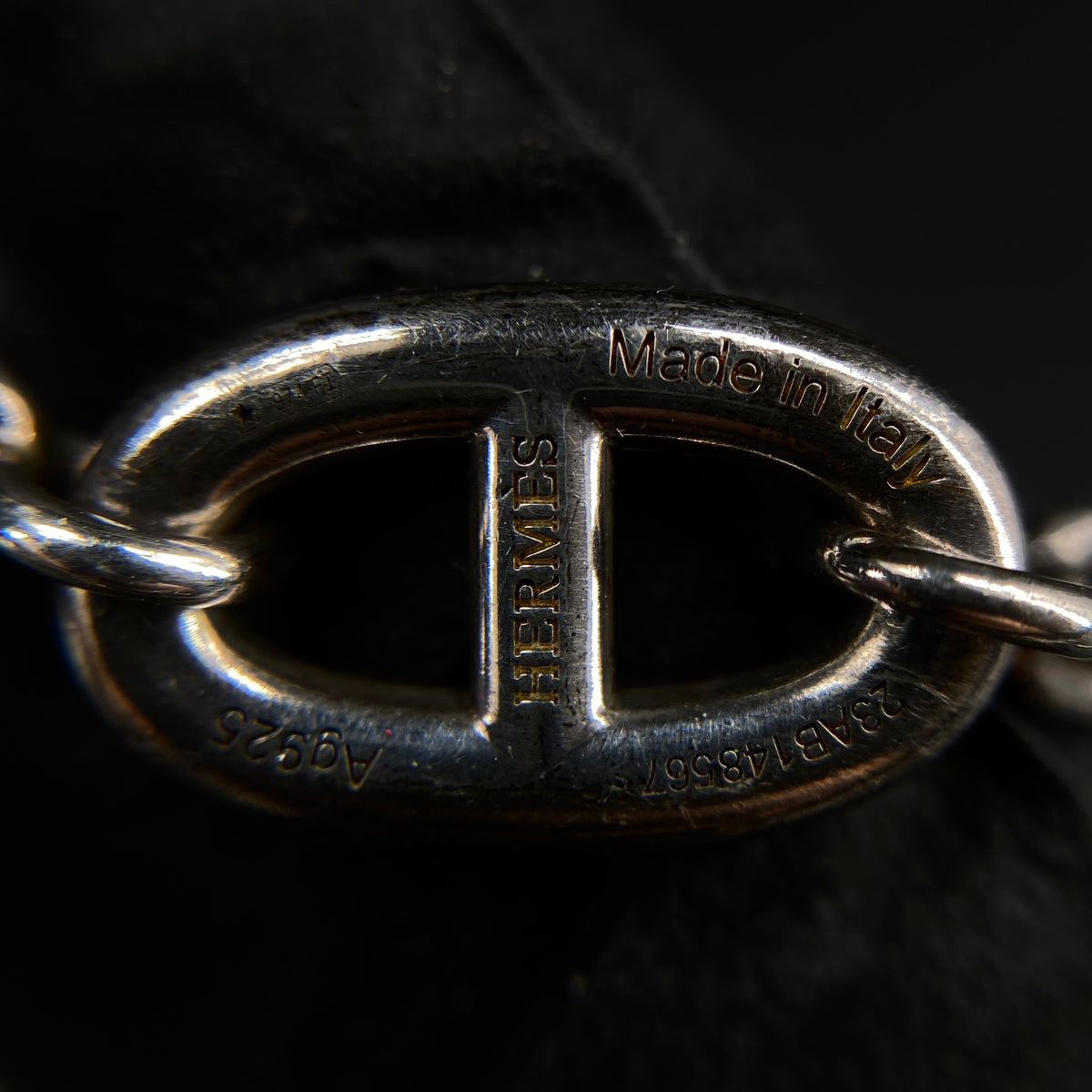 Hermes 925 Silver Chaine Farandole Necklace