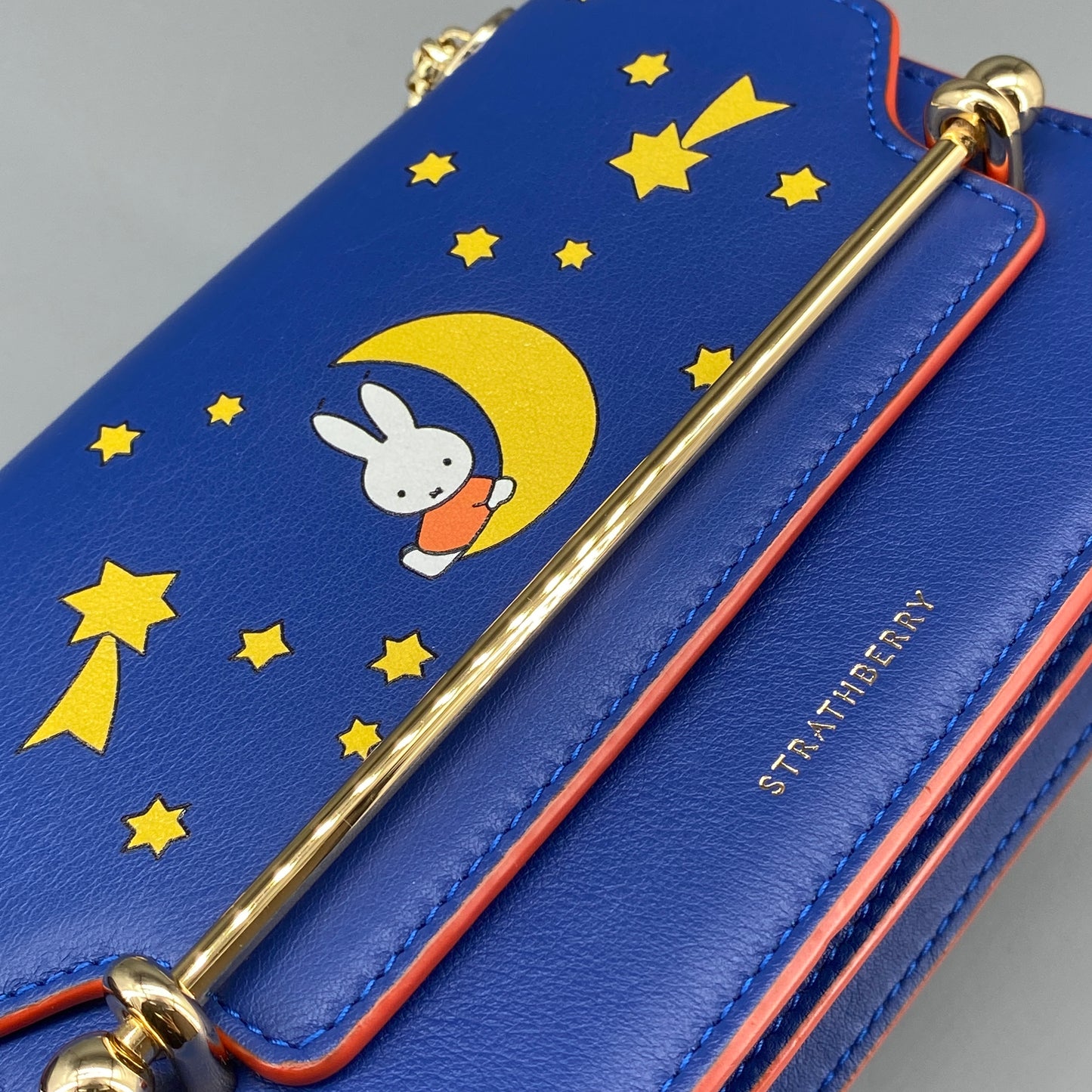 Strathberry x Miffy NWT Blue Crossbody Bag