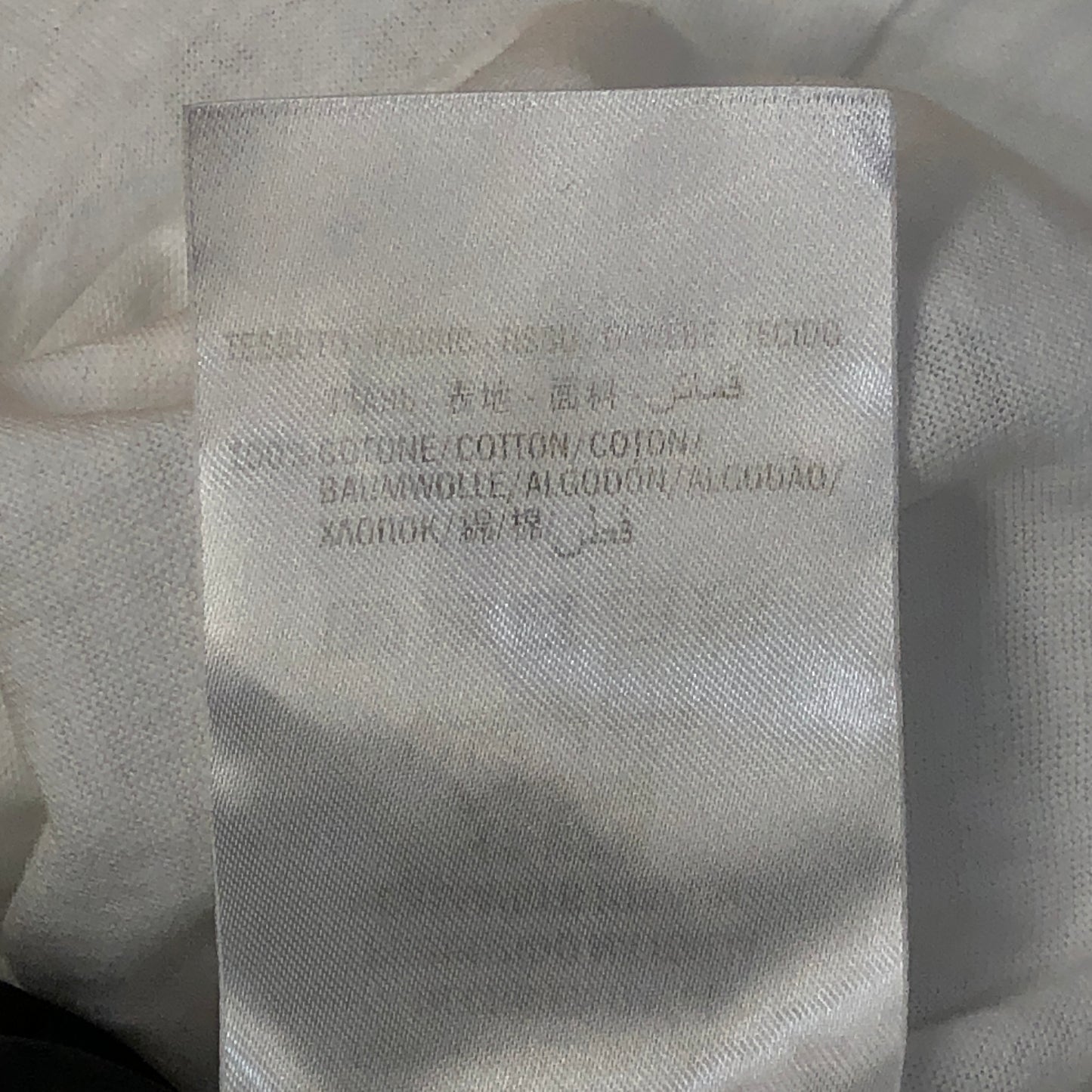Gucci White Logo Embellished T-Shirt Size M