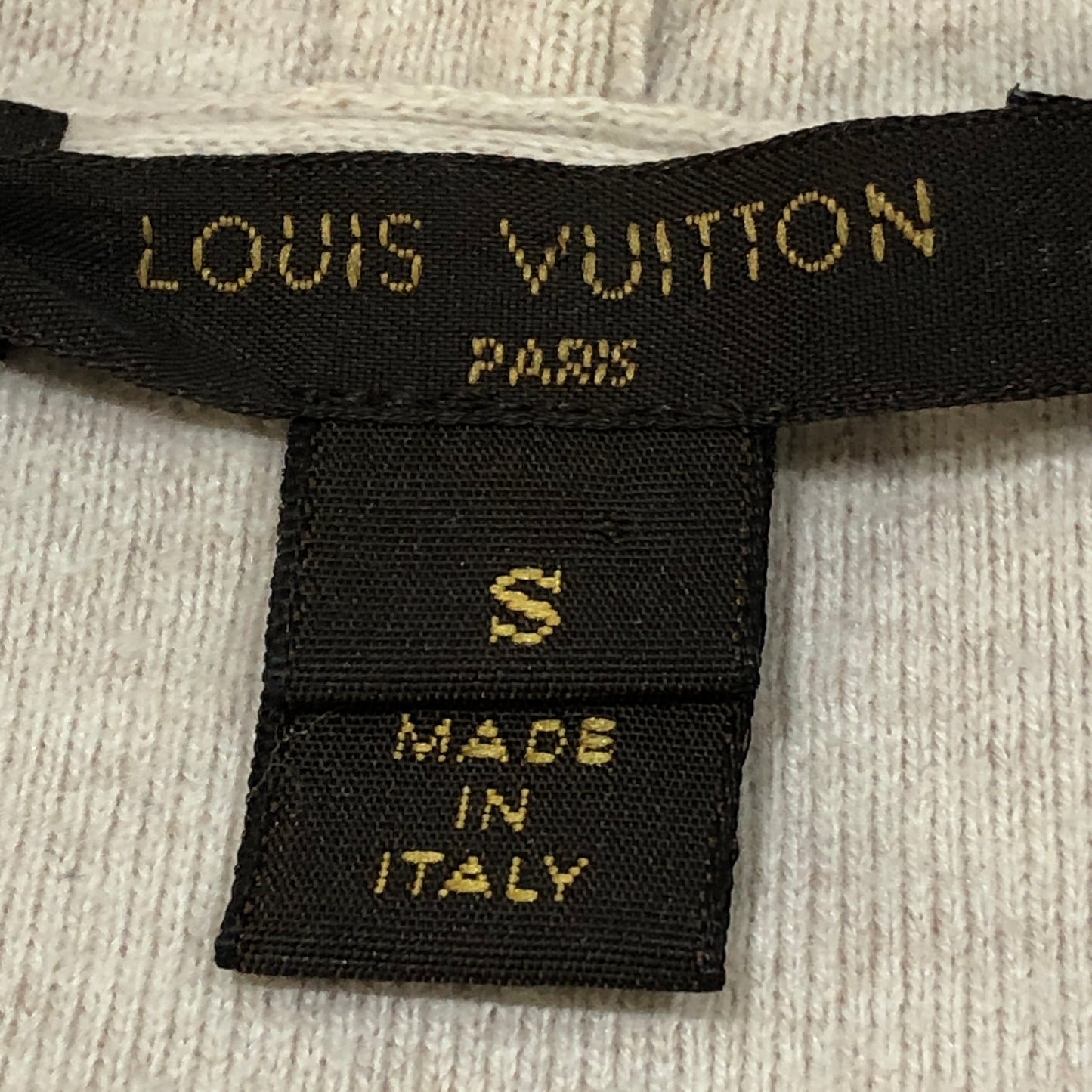 Louis Vuitton Beige Tracksuit Set Hoodie & Jogger Pants Size S