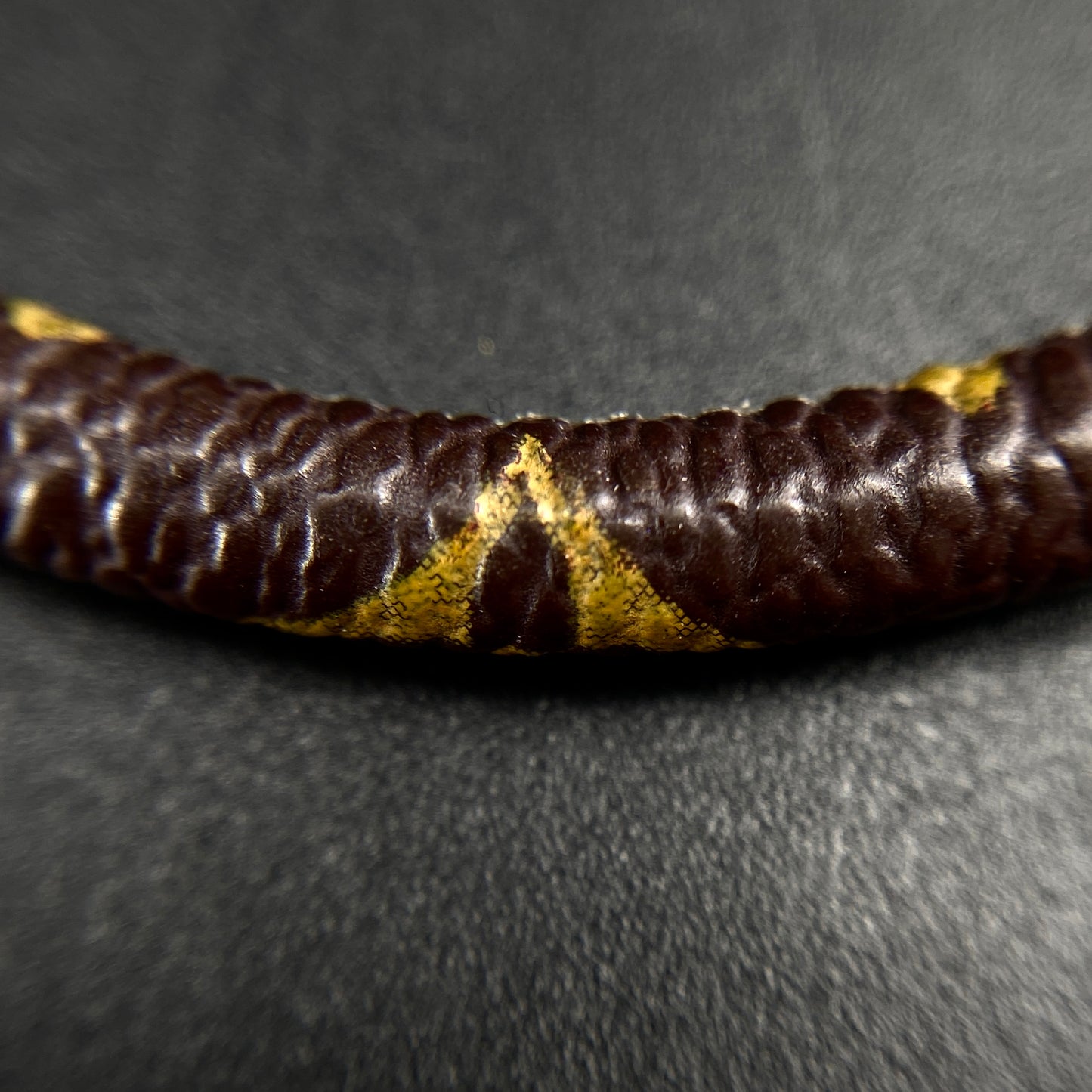 LV Monogram Canvas Gold Hardware Bangle Bracelet