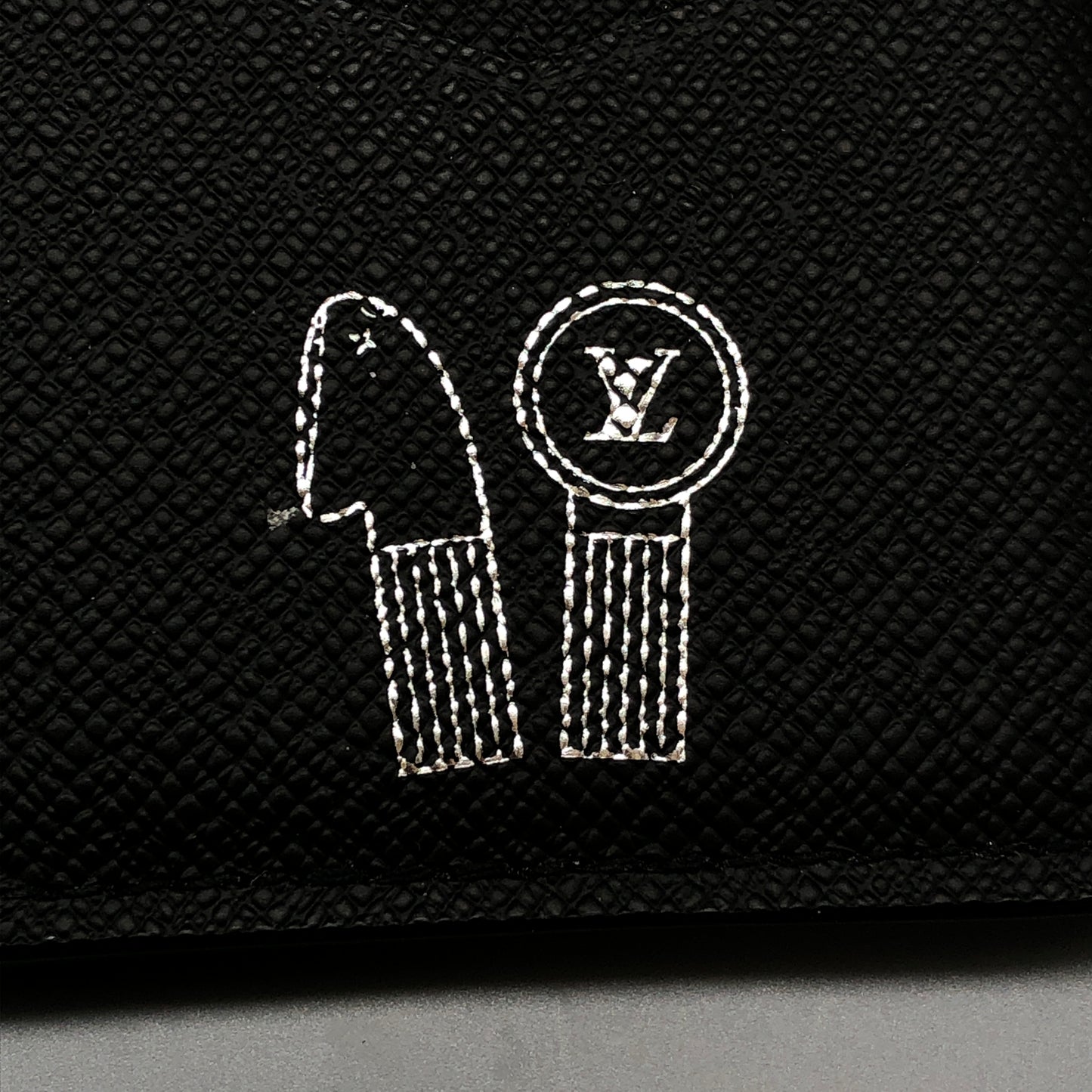 Louis Vuitton Black Multicolor Monogram Card Holder
