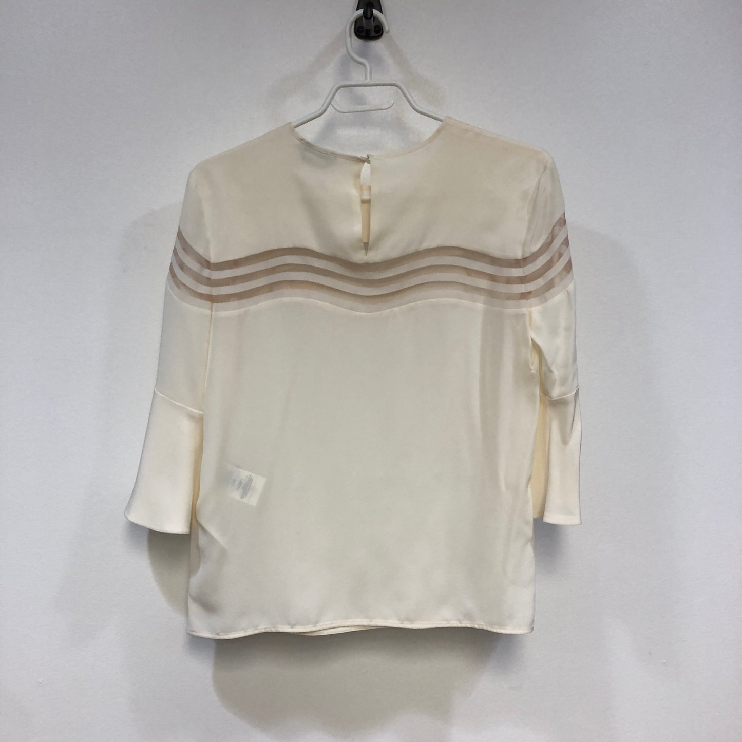 Fendi Cream Silk Blouse Size 36