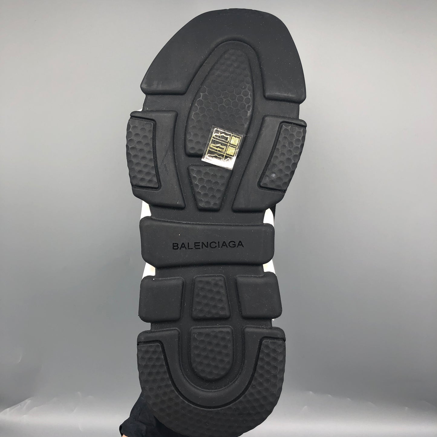 Balenciaga Speed Full Logo Knit Sneakers Black Size 41