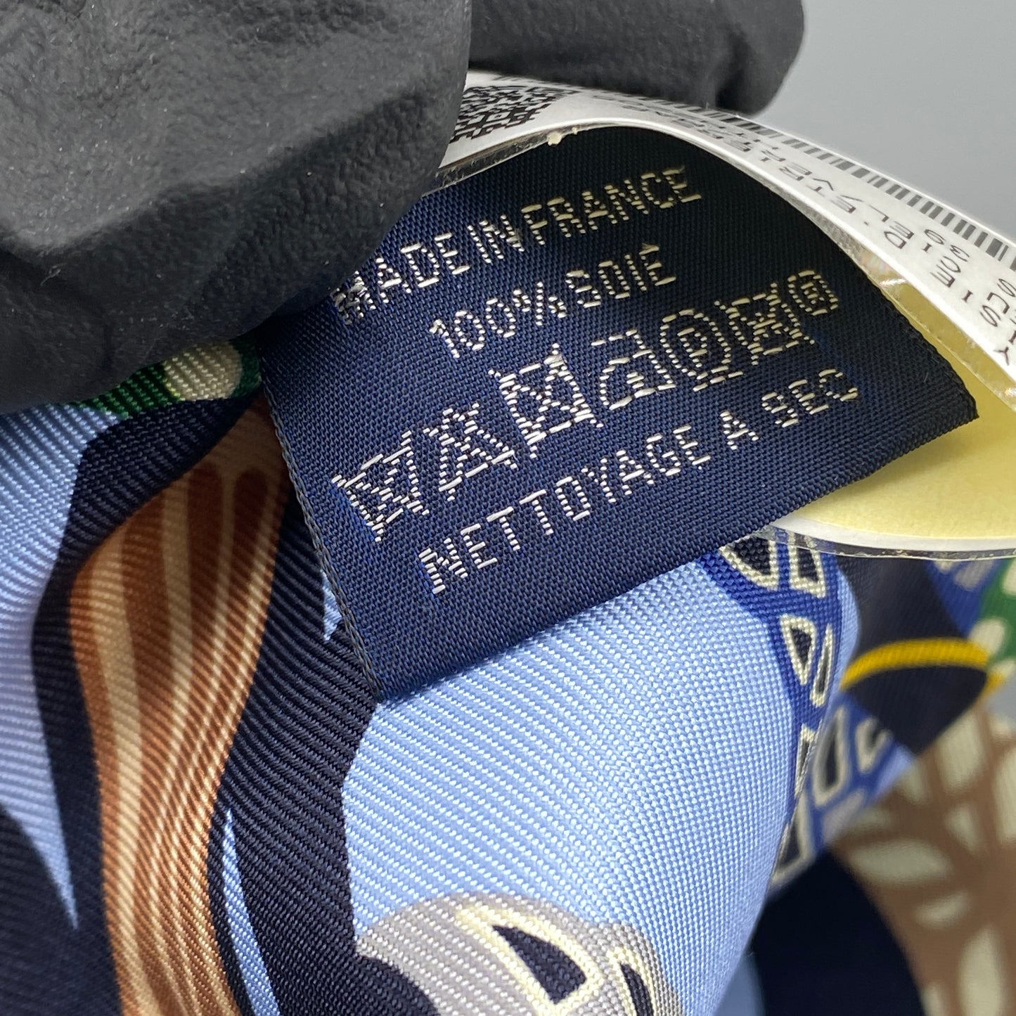 Hermes Multi‑Color Twilly Silk Scarf