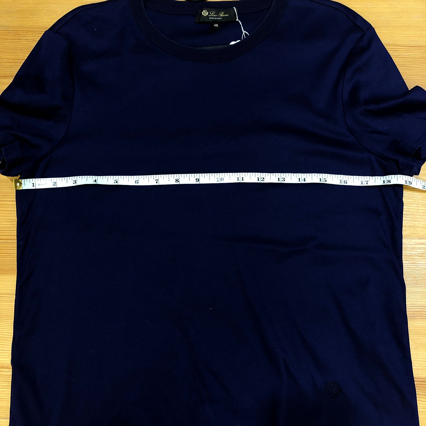 Loro Piana Deep Grape Short Sleeve T-shirt Size 46