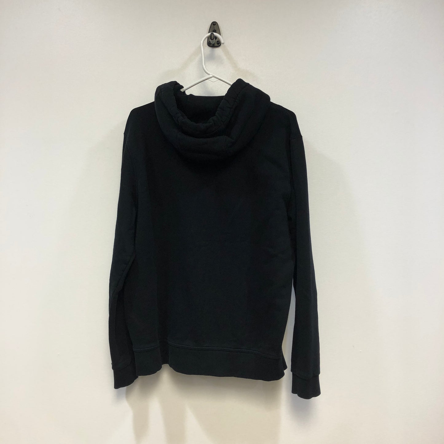 Burberry Black Full‑Zip Hoodie TB Logo Sweatshirt Size S
