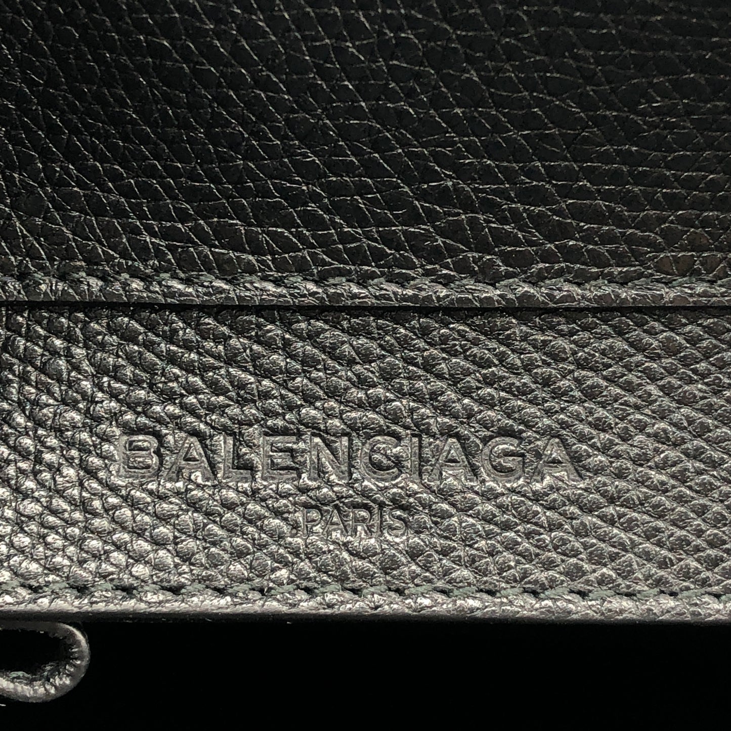Balenciaga Everyday Small Tote Bag Black Grain Leather