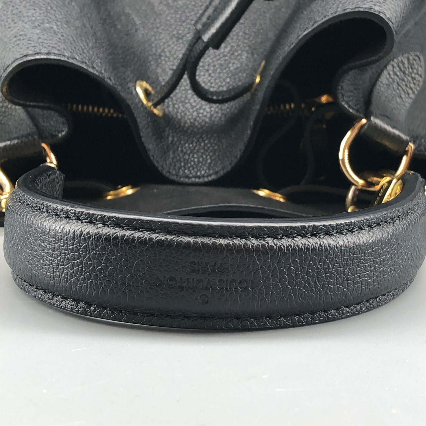 Louis Vuitton Monogram Empreinte NeoNoe Bucket Bag Black