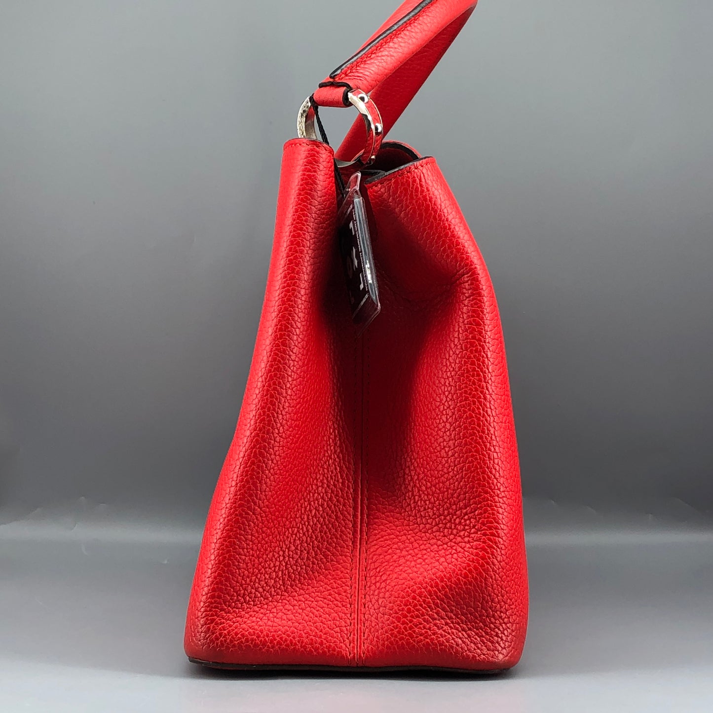 Louis Vuitton Capucines MM Red Leather Handbag