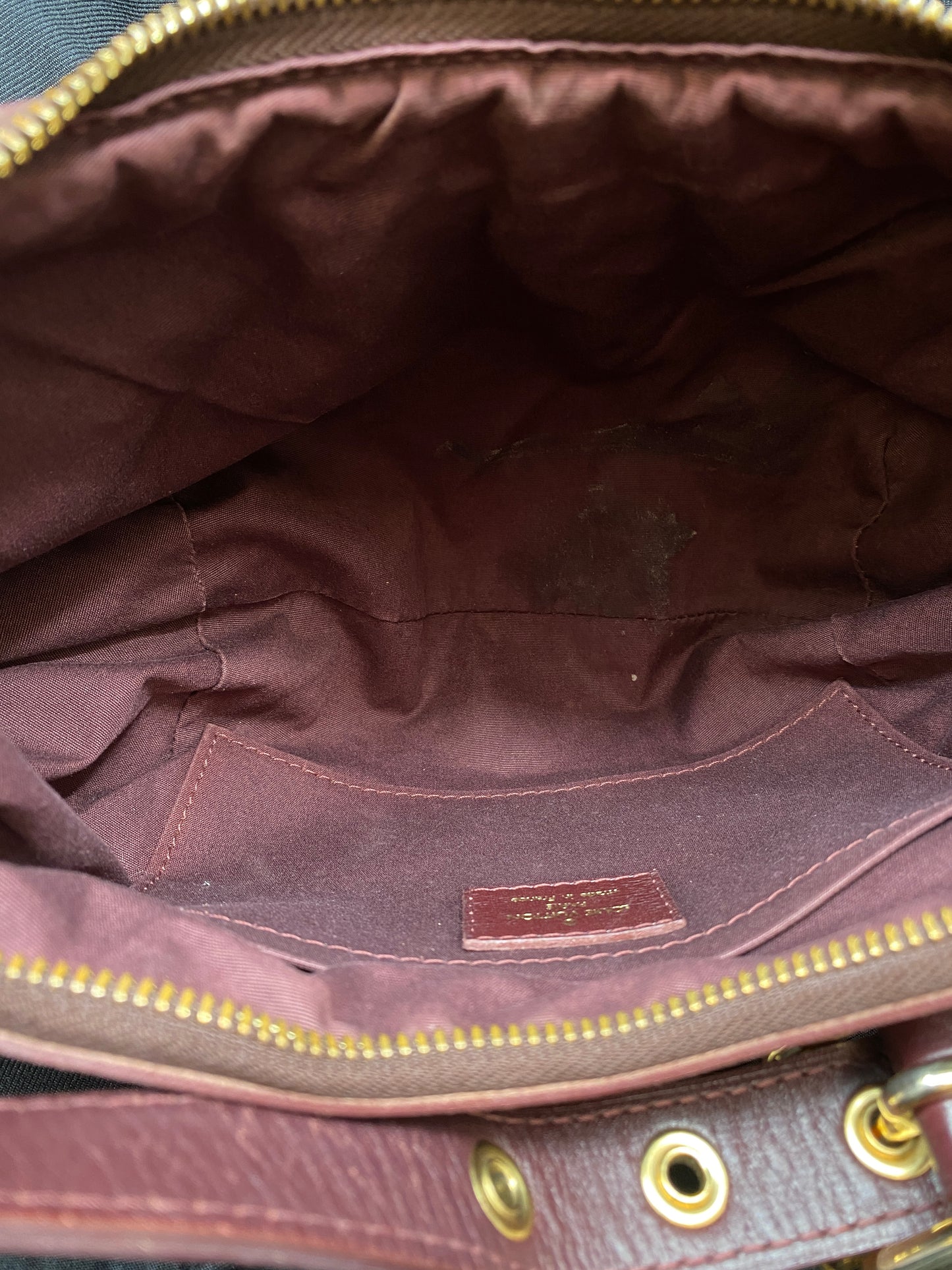 Louis Vuitton Dusty Rose Denim Monogram Mini Lin Hobo Shoulder Bag
