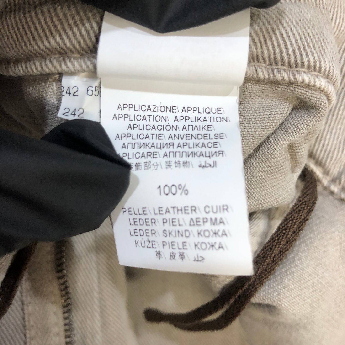 Brunello Cucinelli Grey Straight-Leg Cotton Pants Size 38