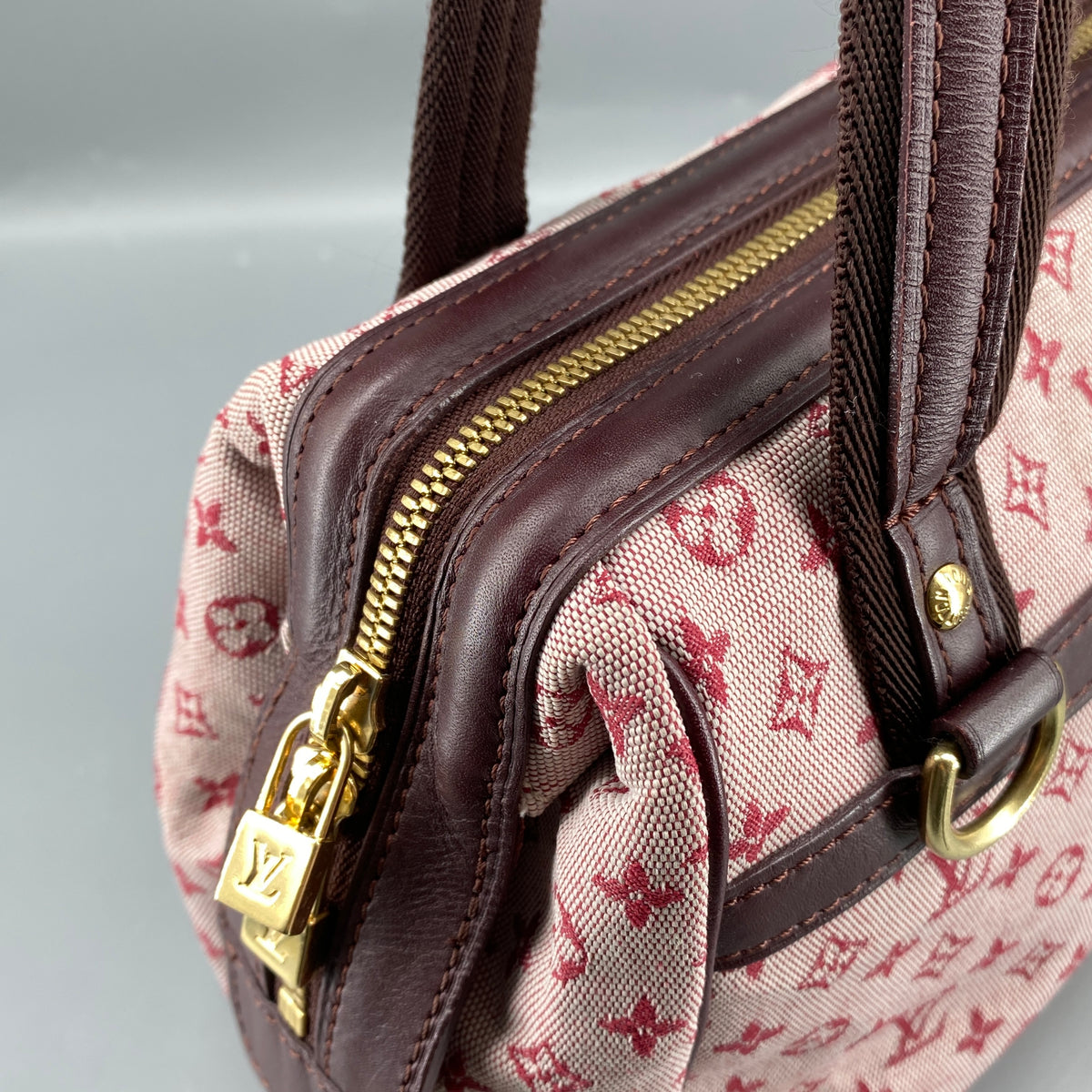 Louis Vuitton Mini Monogram Josephine PM Cherry Handbag