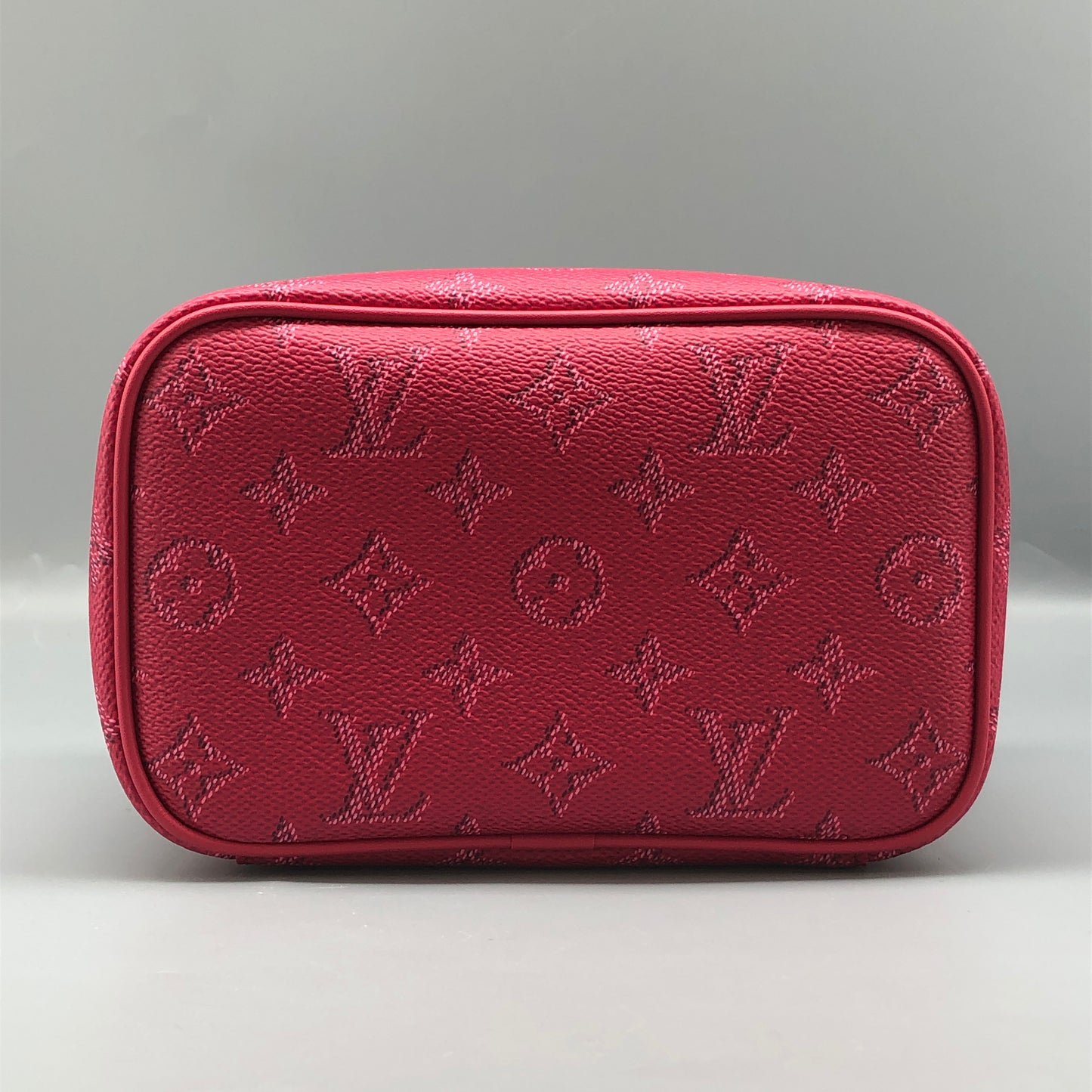 Louis Vuitton Nice Mini Monogram Empreinte Pink Vanity Case Bag