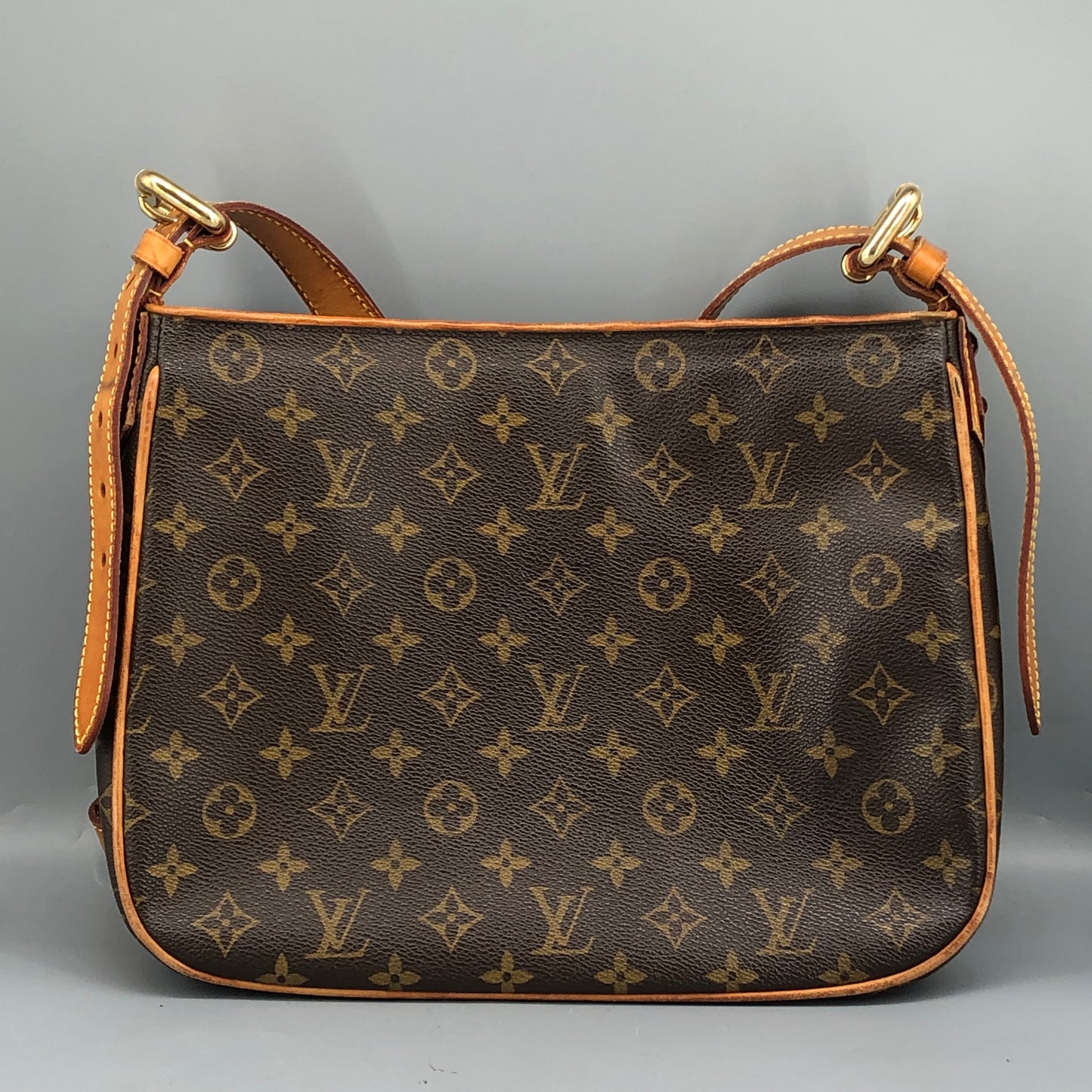 Louis Vuitton Monogram Hudson GM Bag Brown