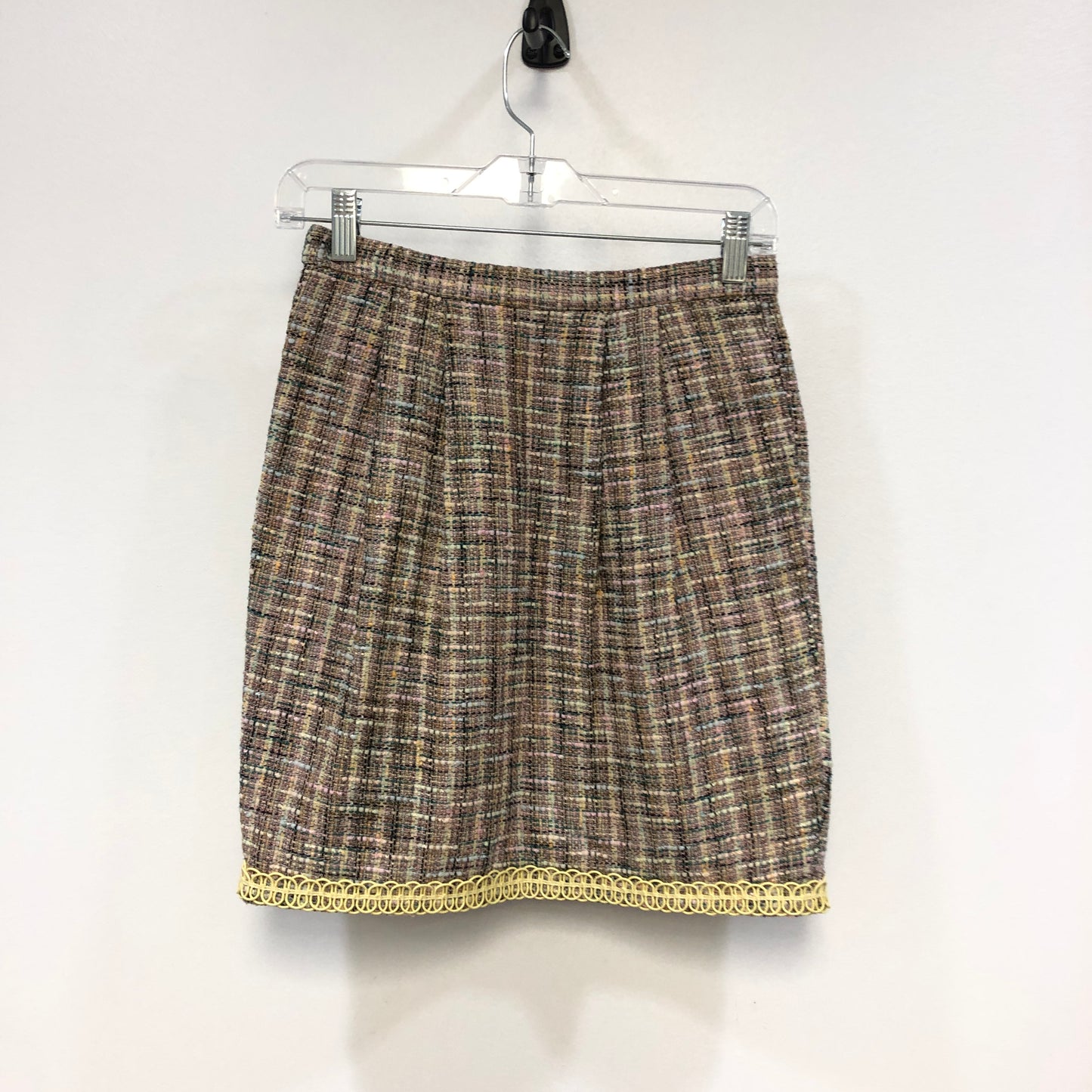 Moschino Multicolor Tweed Mini Skirt Size US 8