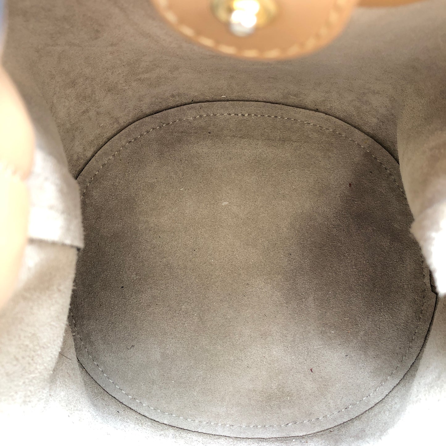 Marni Smooth Leather Ring Handle Mini Bucket Bag Black