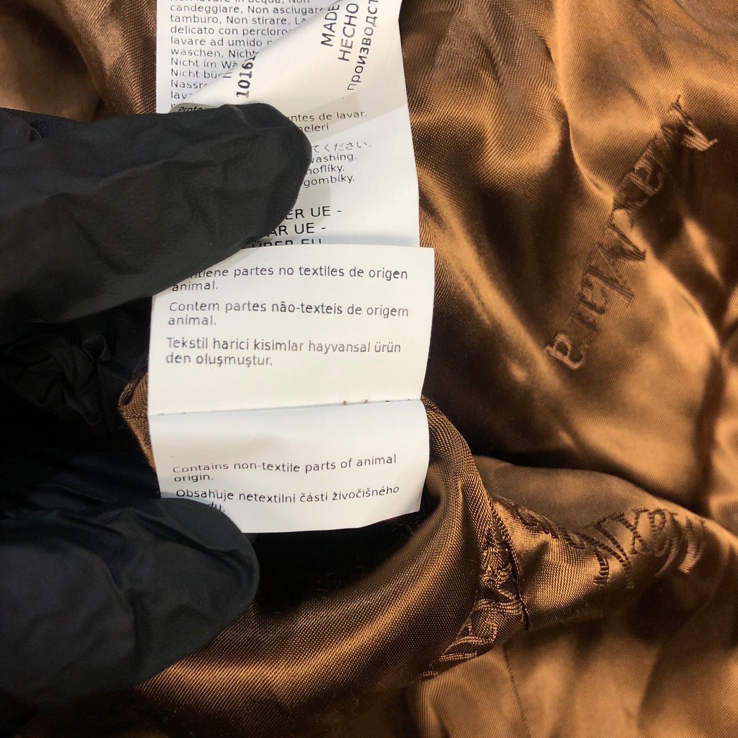MaxMara Brown Teddy Coat Size S