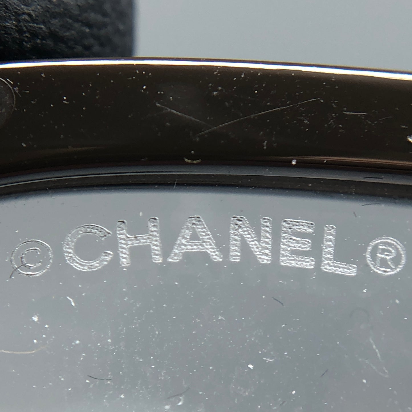 Chanel Black Square Eyeglasses 140mm