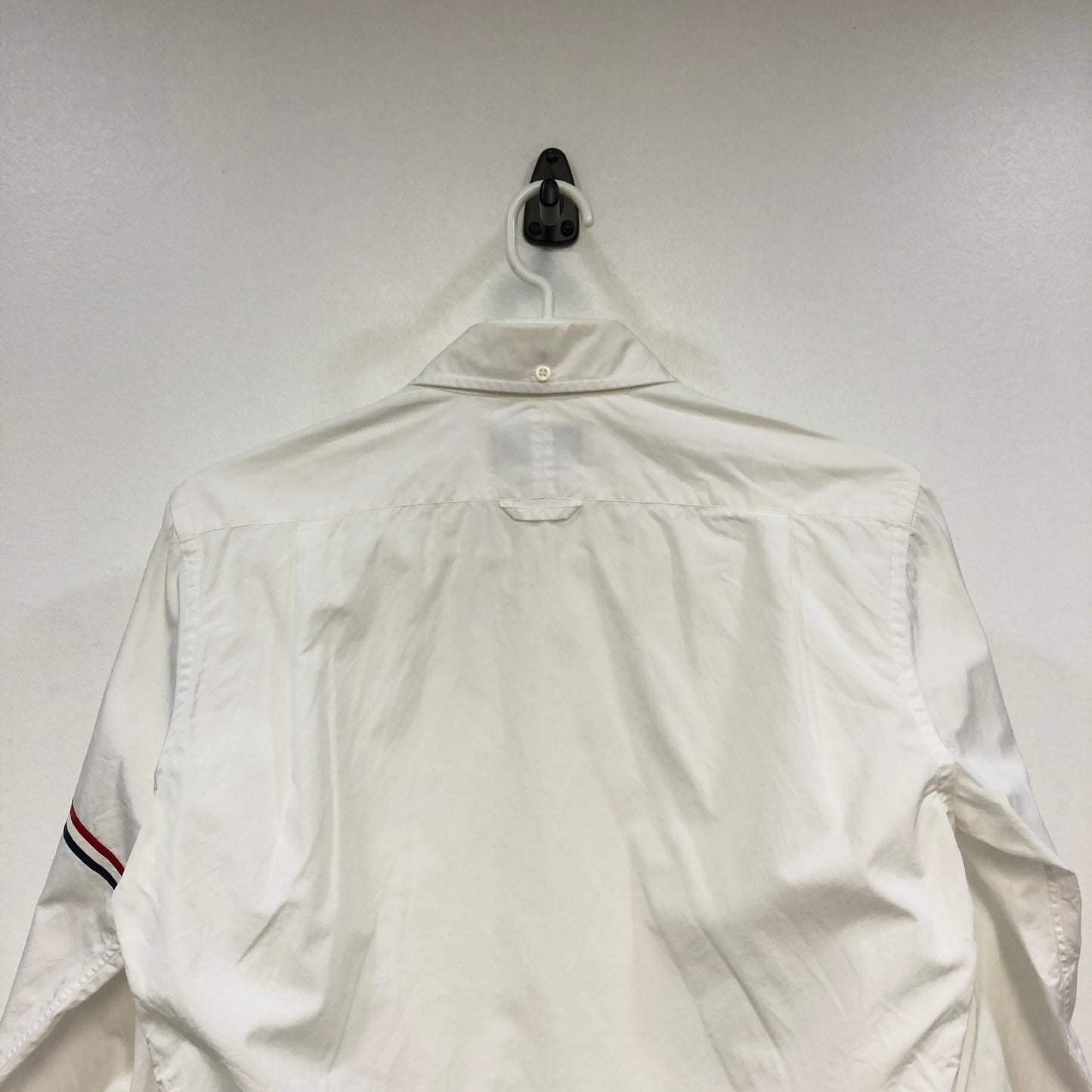 Thom Browne White Sleeveless Button‑Up Shirt Size 1
