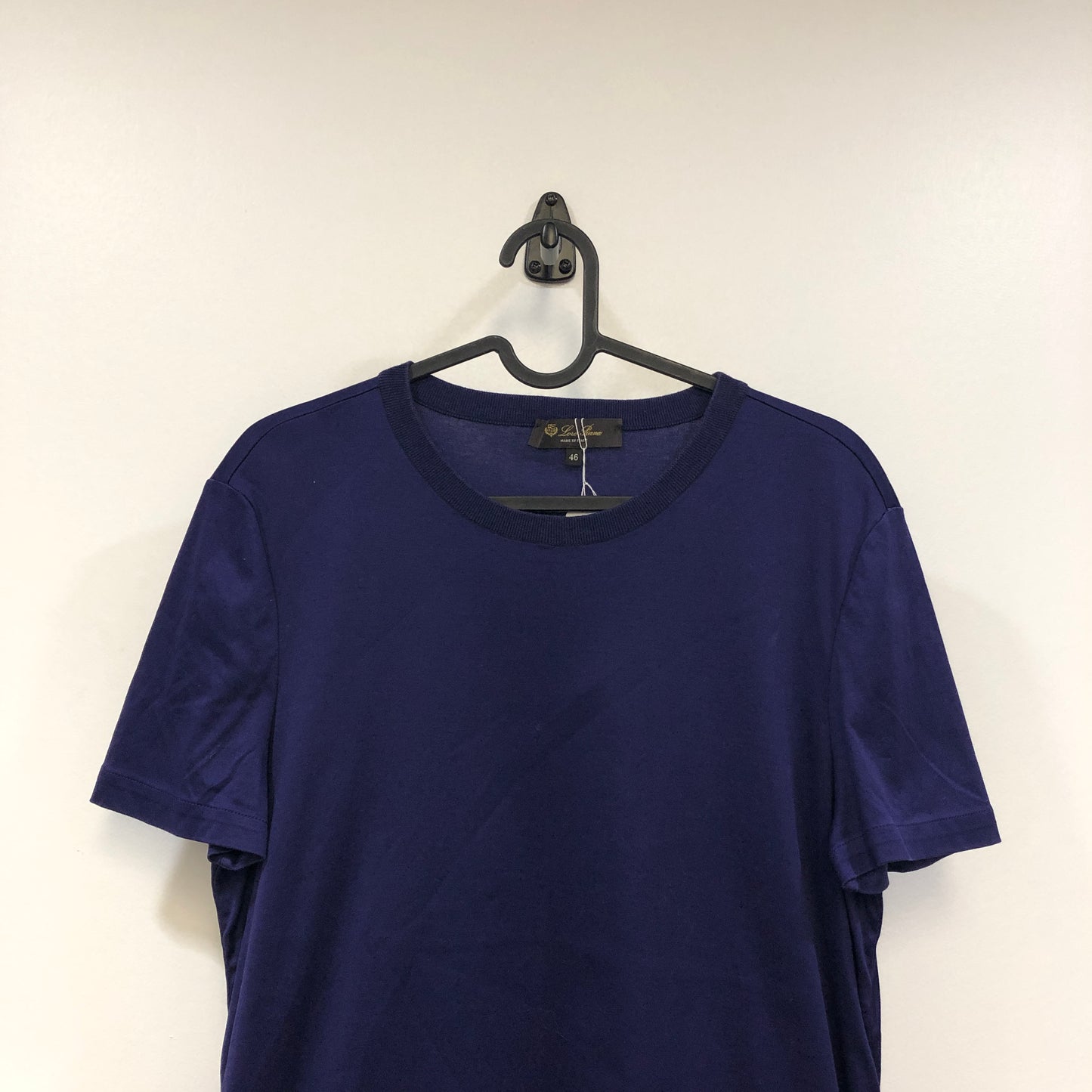 Loro Piana Deep Grape Short Sleeve T-shirt Size 46