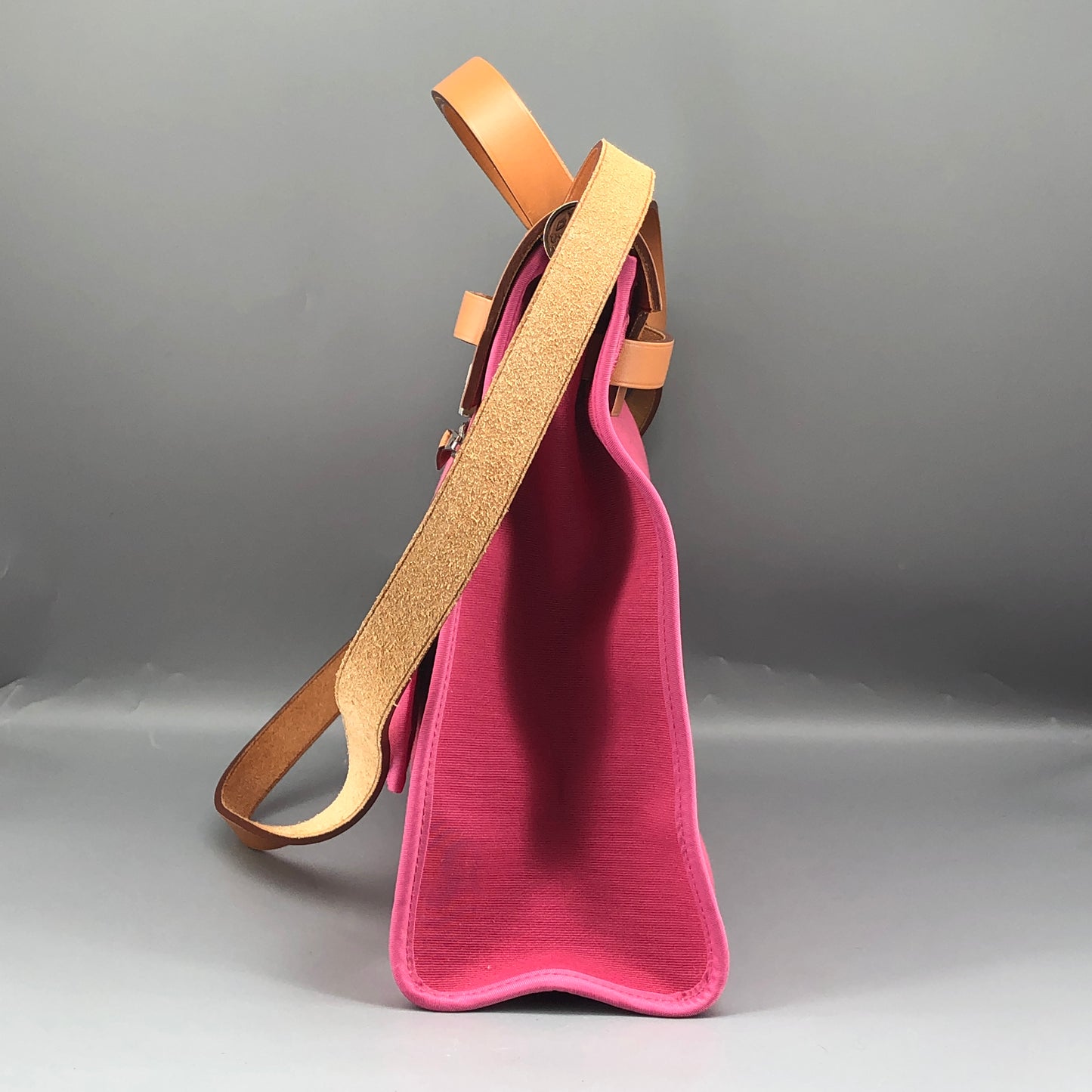 Hermes 2011 Pink Canvas Herbag 31  Shoulder Bag
