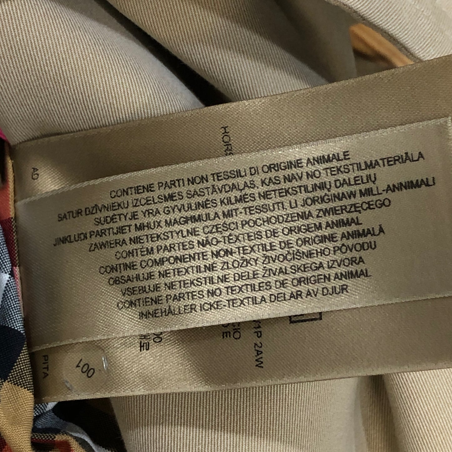 Burberry Camel Double Breasted Long Trench Coat US6