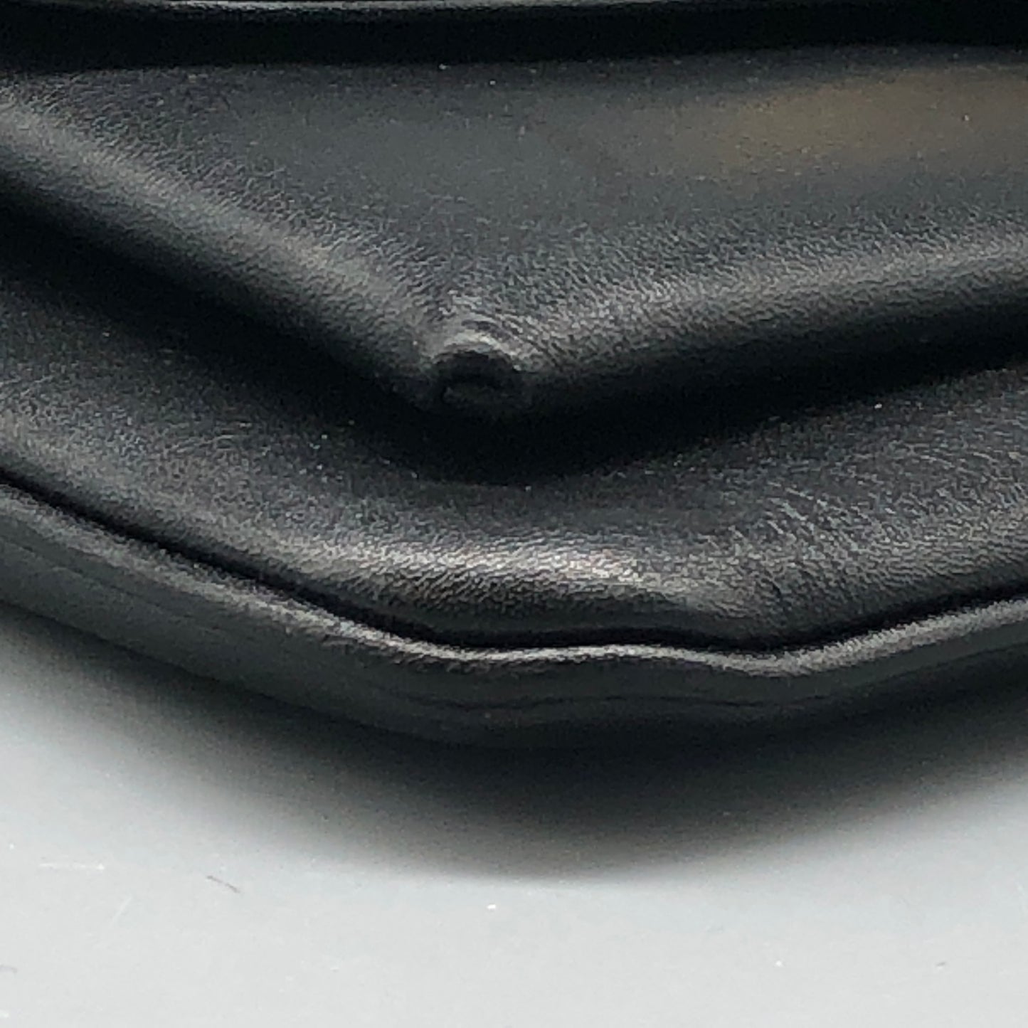 Gucci Interlocking G Leather Shoulder Bag 24*14cm Black