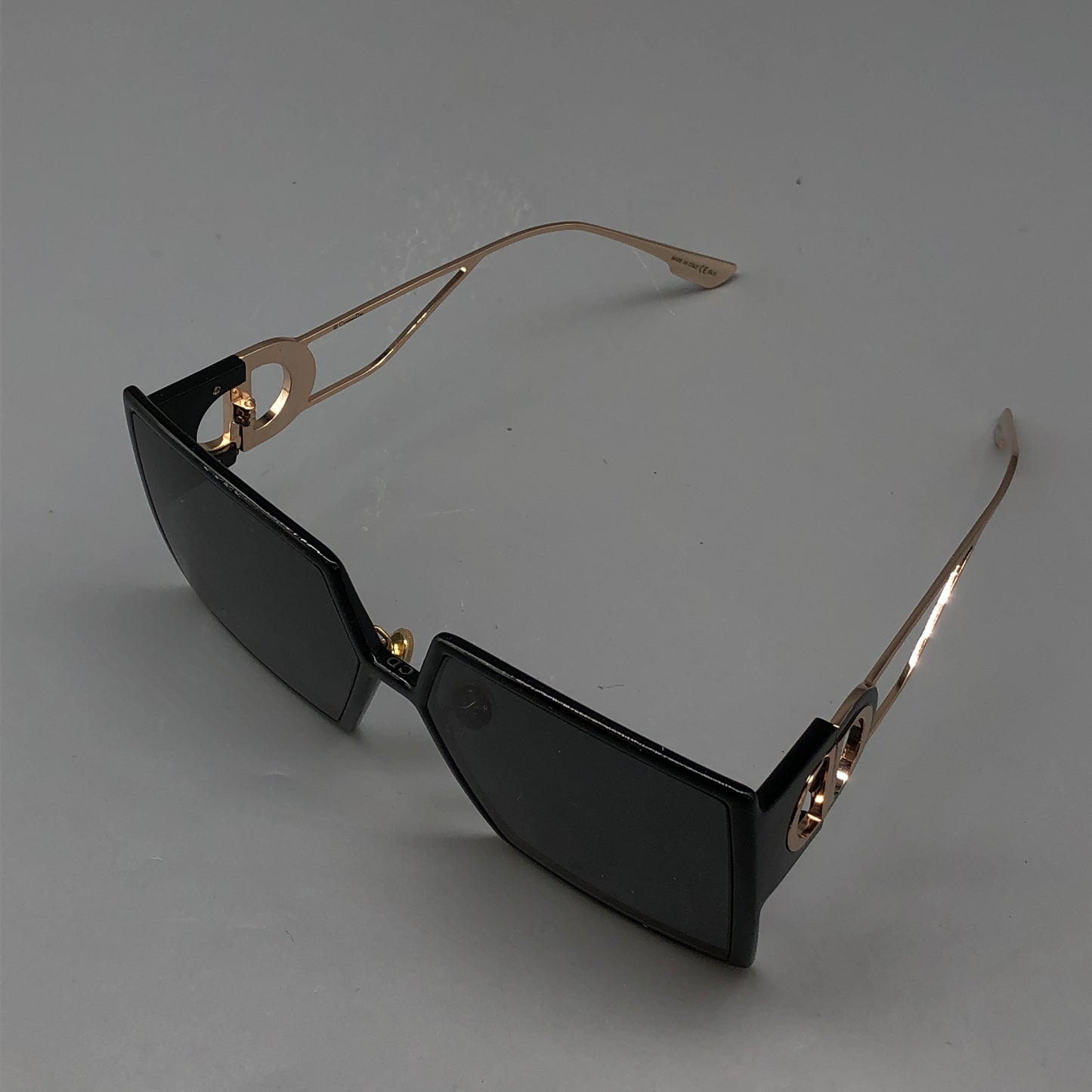 Christian Dior Oversized Square Black Sunglasses 135mm