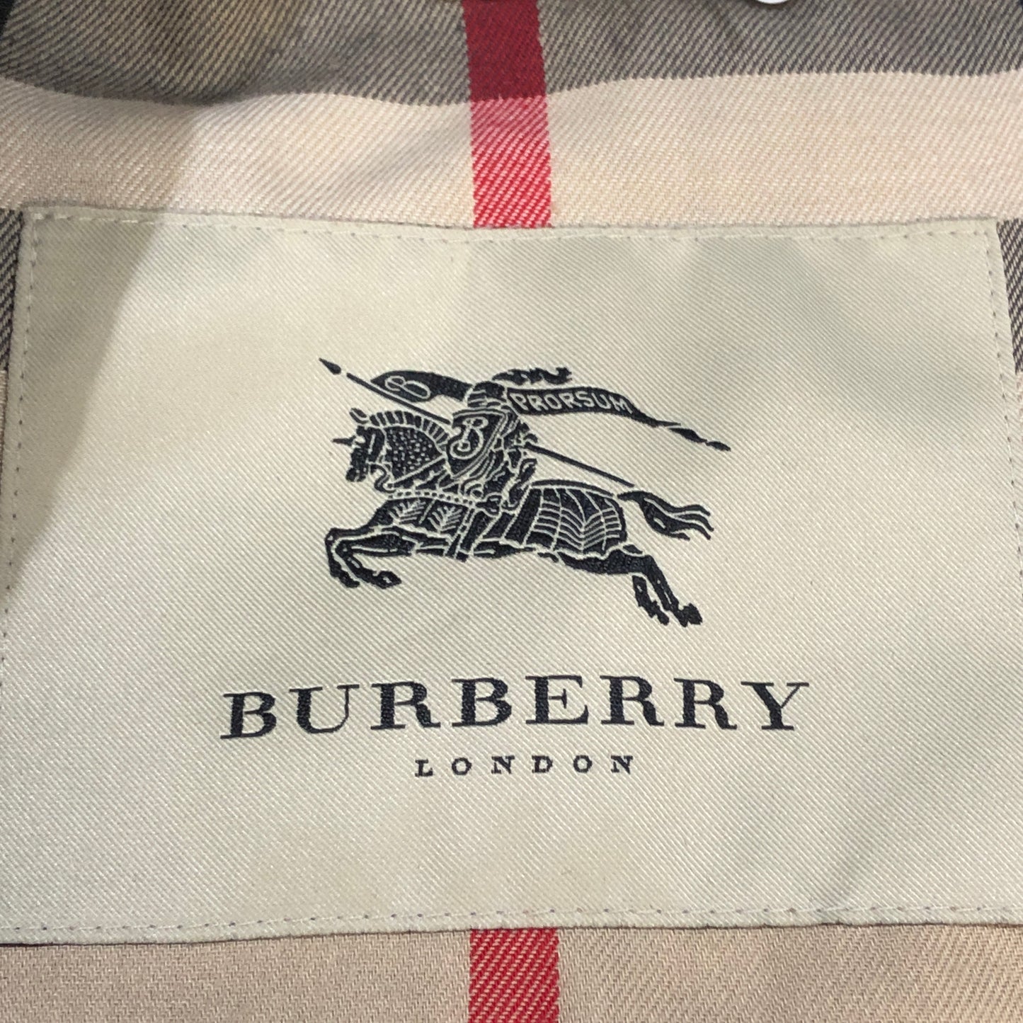 Burberry Black Double Breasted Trench Coat US Size 12