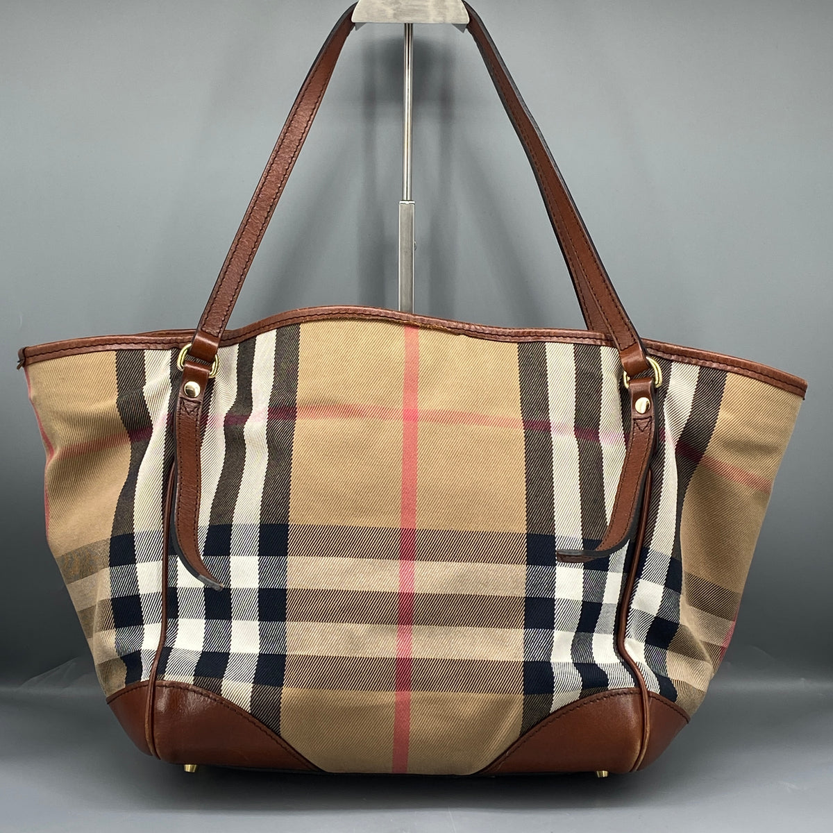 Burberry Canterbury House Check Tote Bag