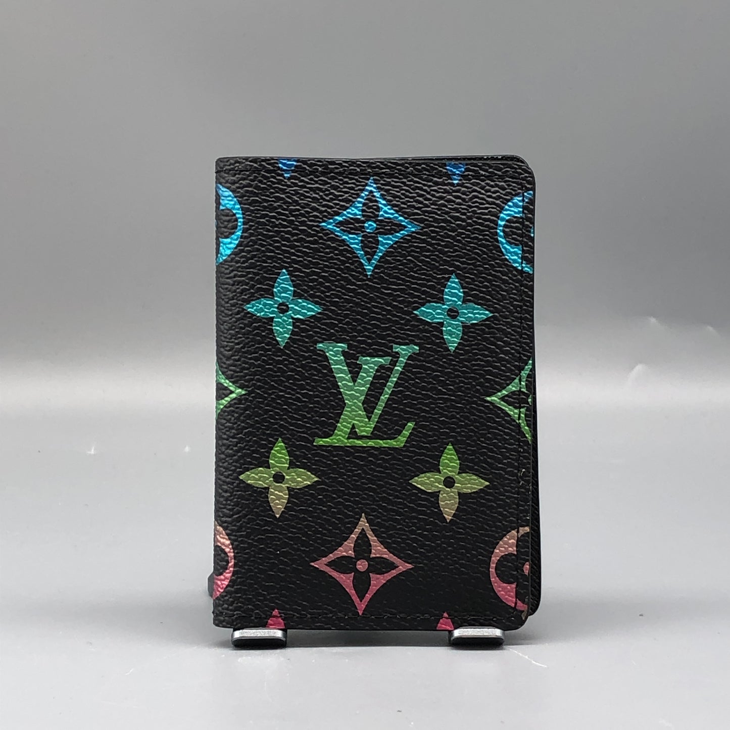 Louis Vuitton Black Multicolor Monogram Card Holder