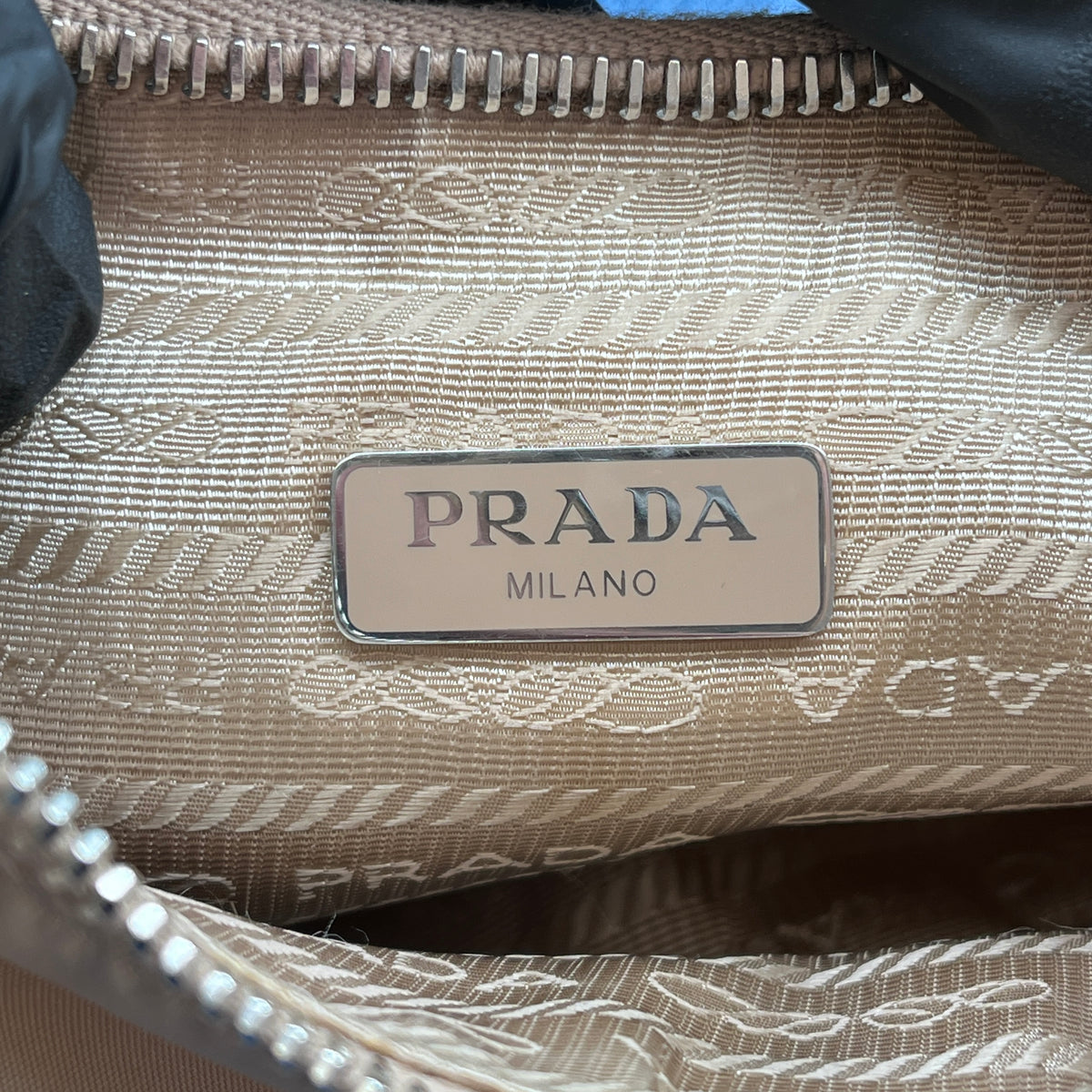 Prada Light brown Re-Edition 2005 Crossbody Bag