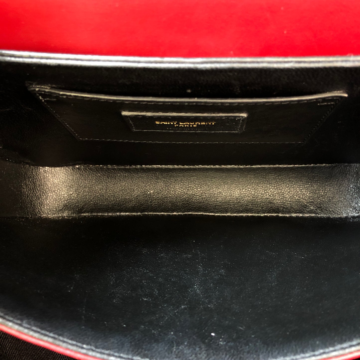 Saint Laurent Solferino Medium Shoulder Bag Red