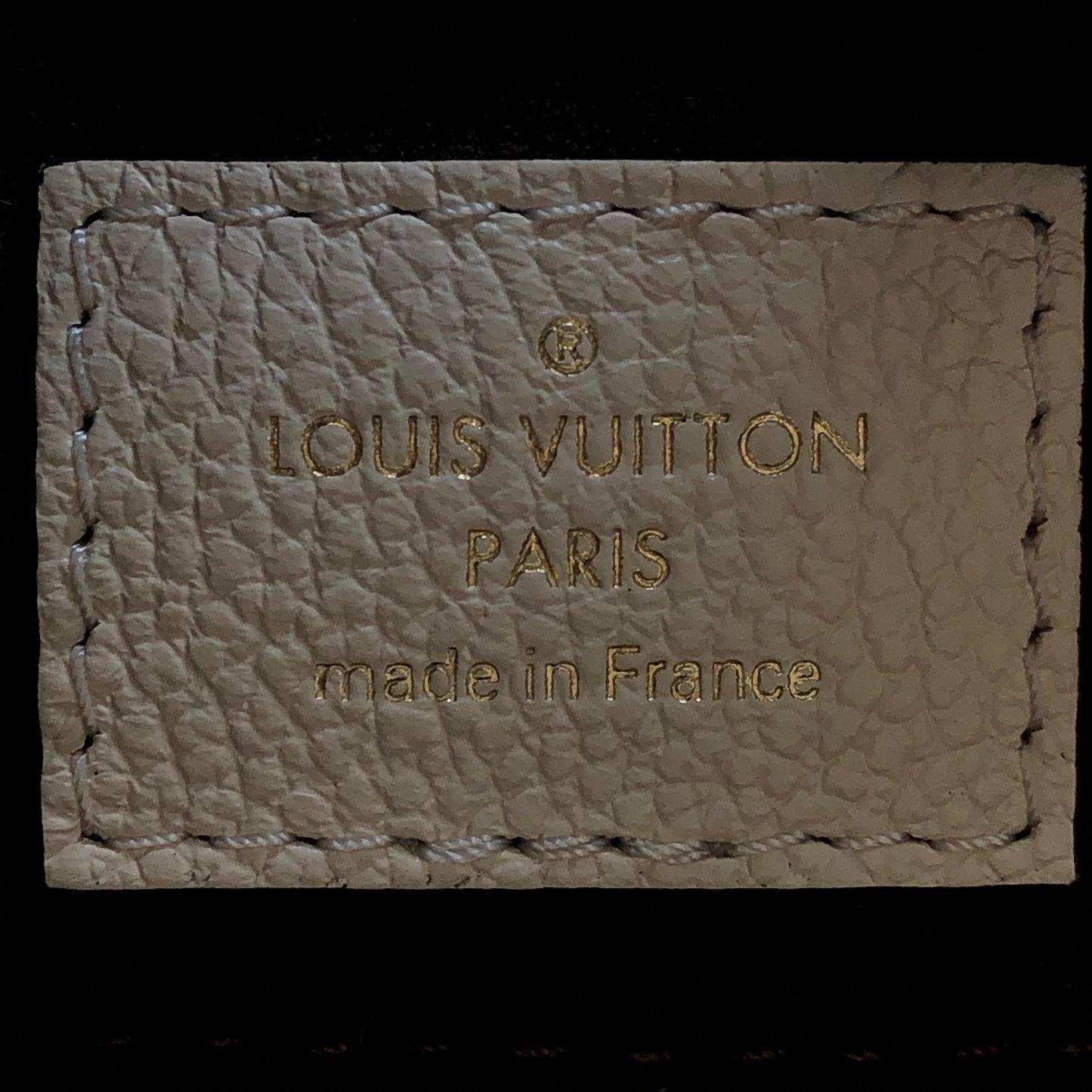 Louis Vuitton Carryall PM Monogram Empreinte Shoulder Bag Cream