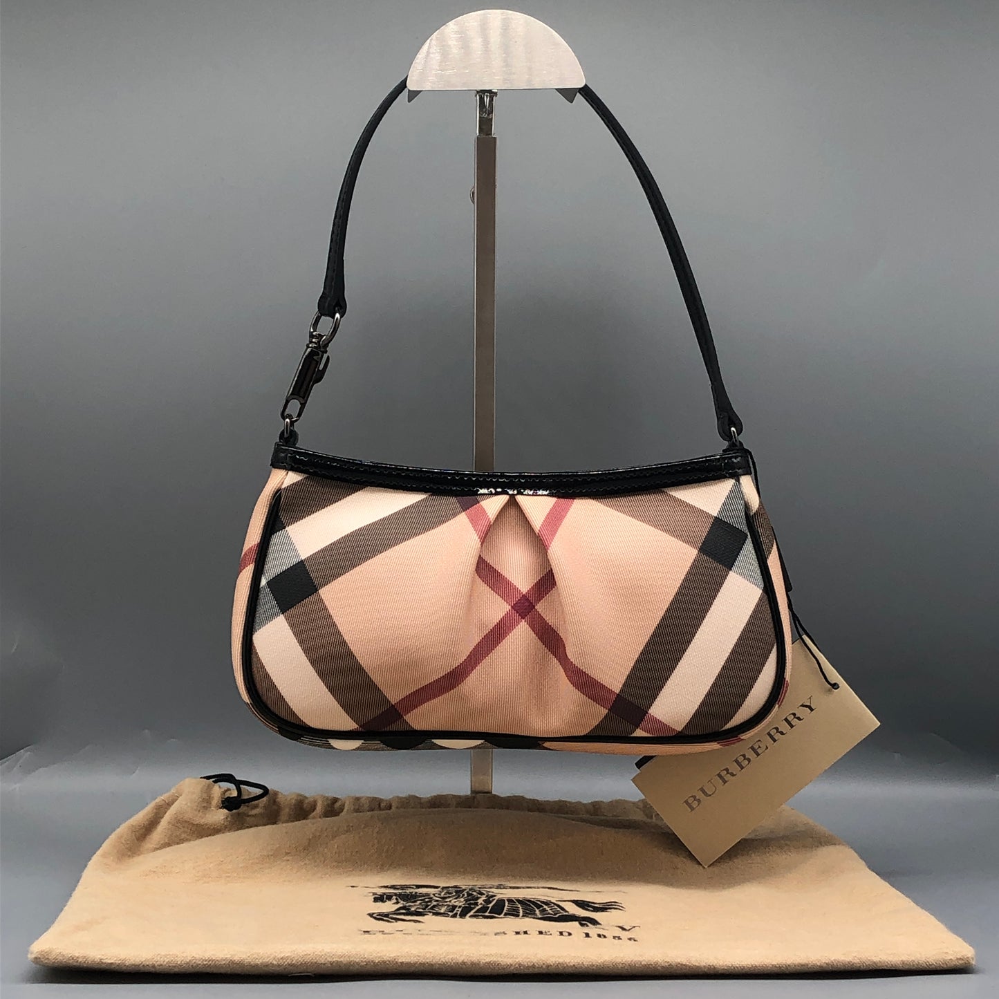Burberry Nova Check Beige Shoulder Bag